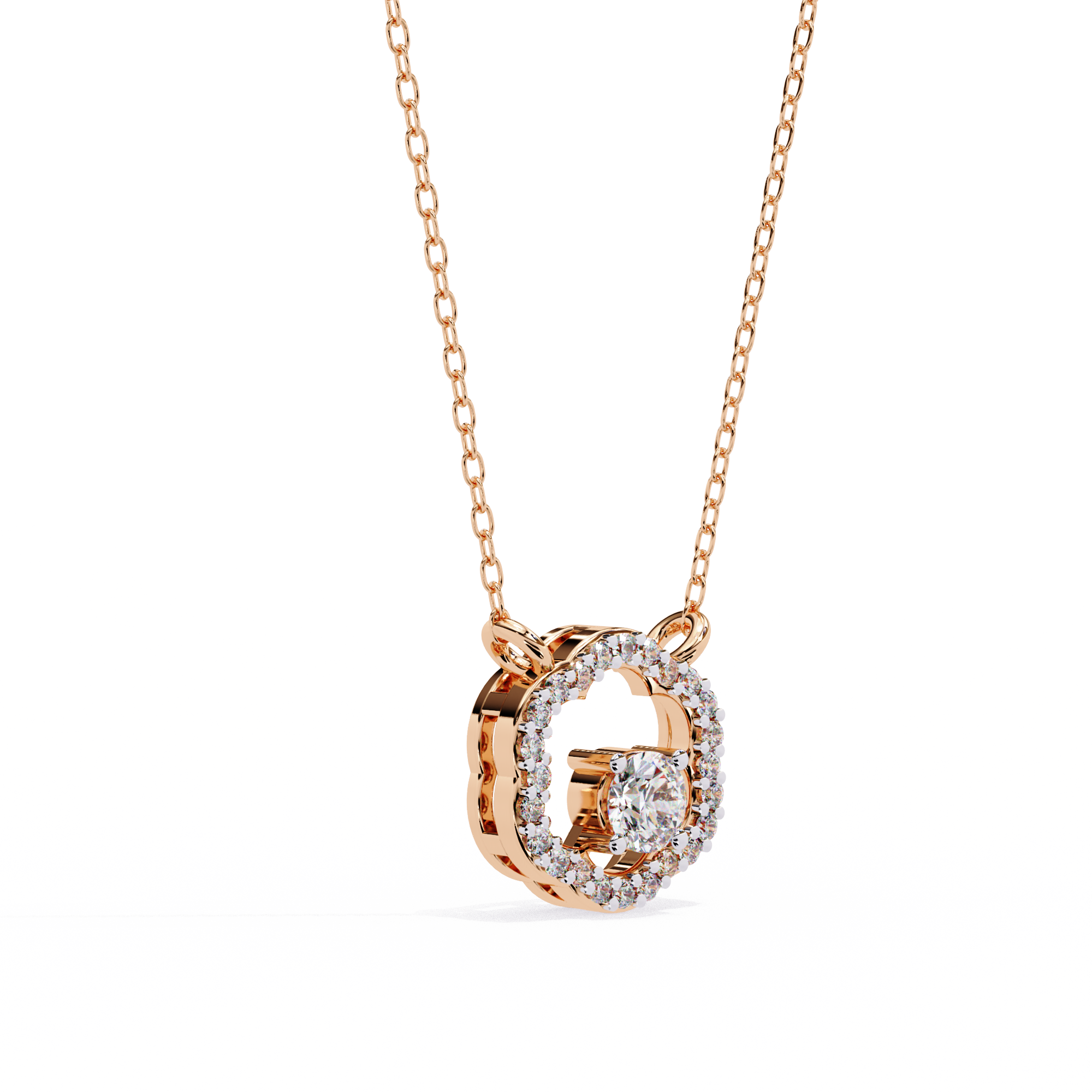 Zainab Solitaire Pendant