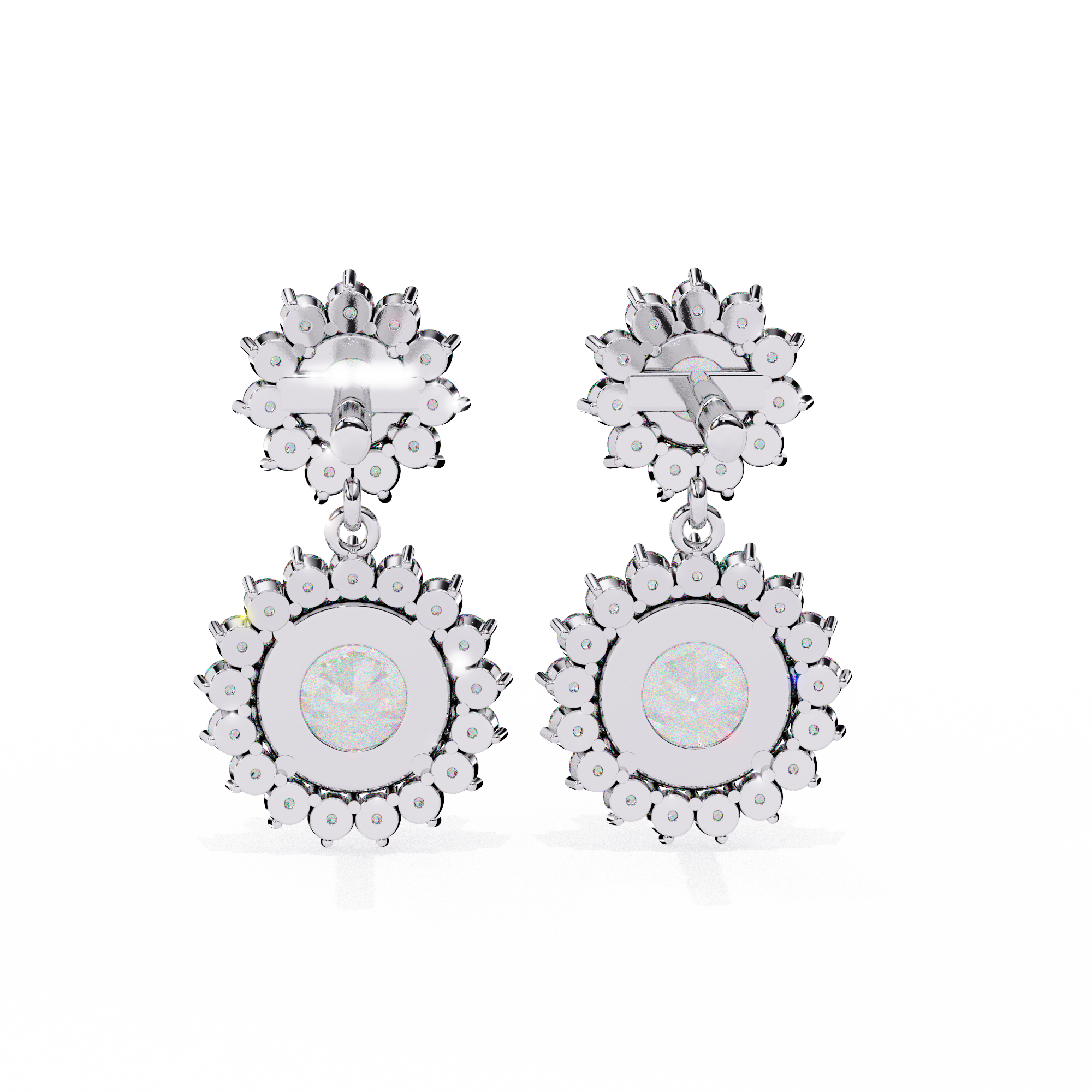 Mallory Solitaire Earring