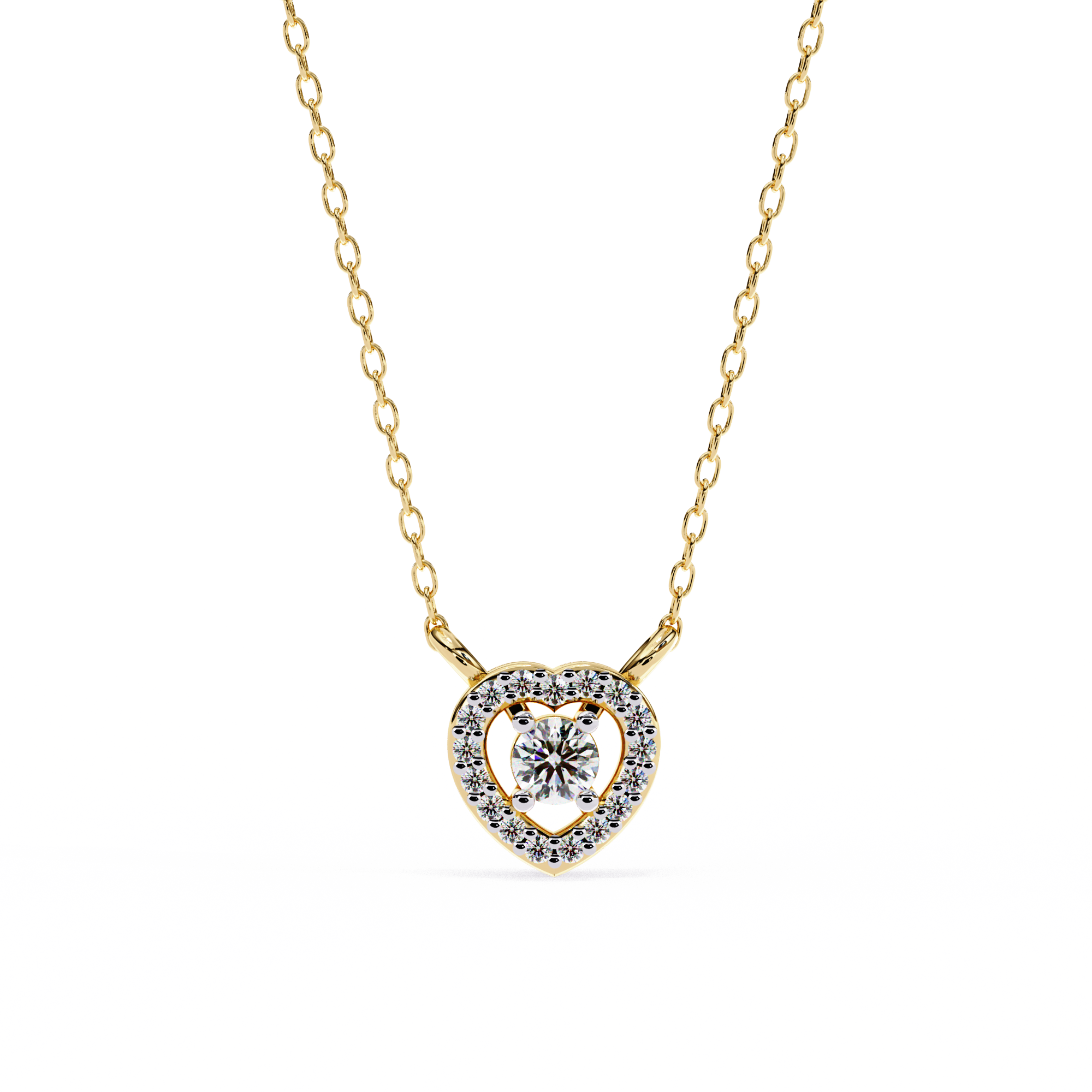 Celia Solitaire Pendant