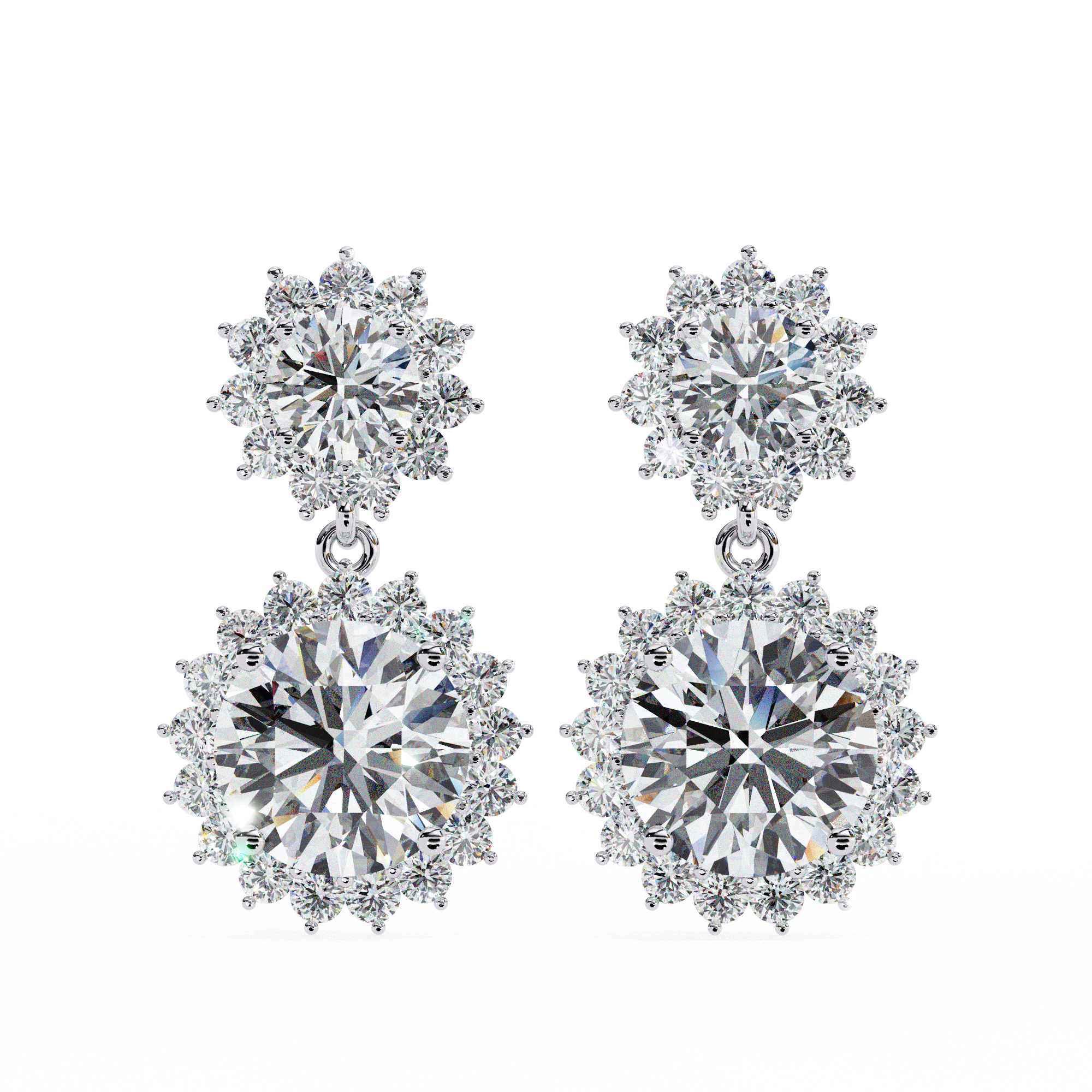 Mallory Solitaire Earring