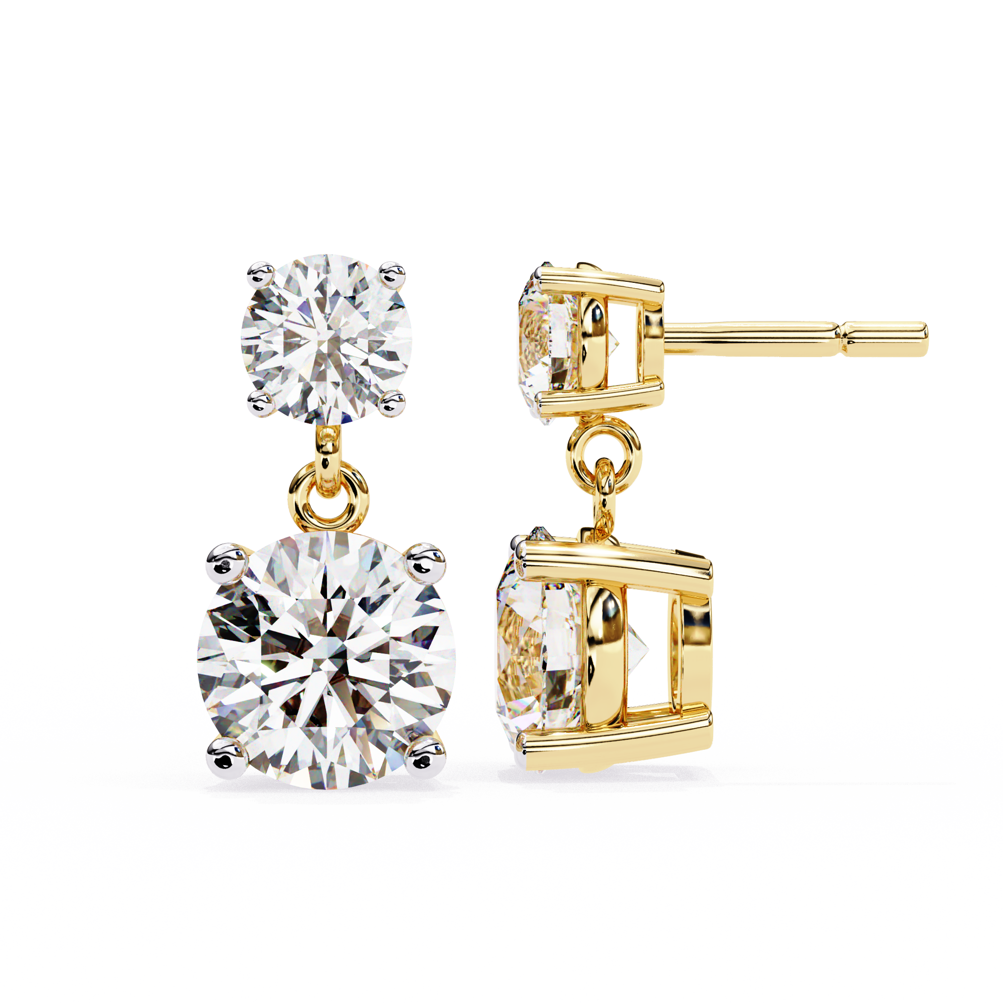 Annabelle Solitaire Earring