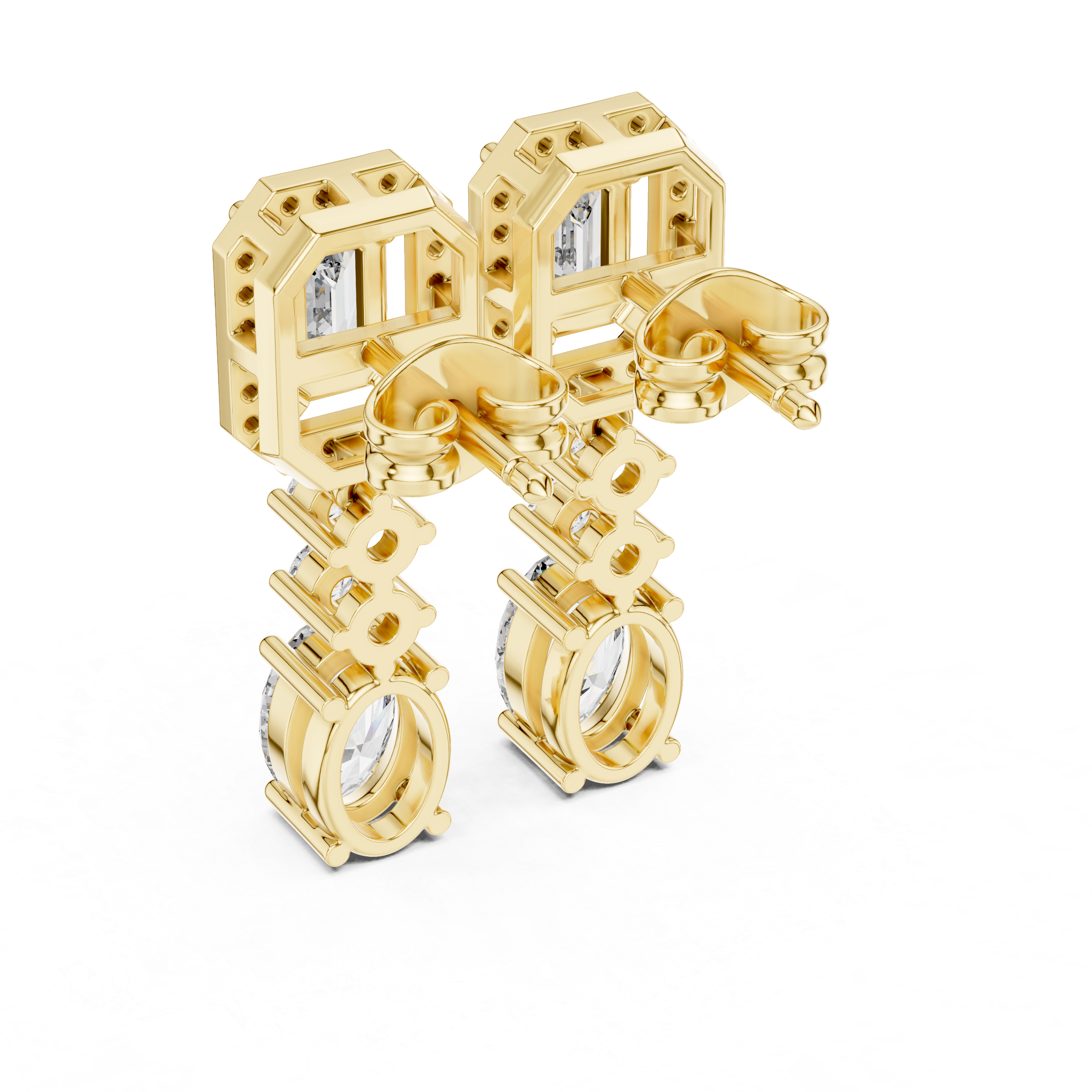 Mason Diamond Earring