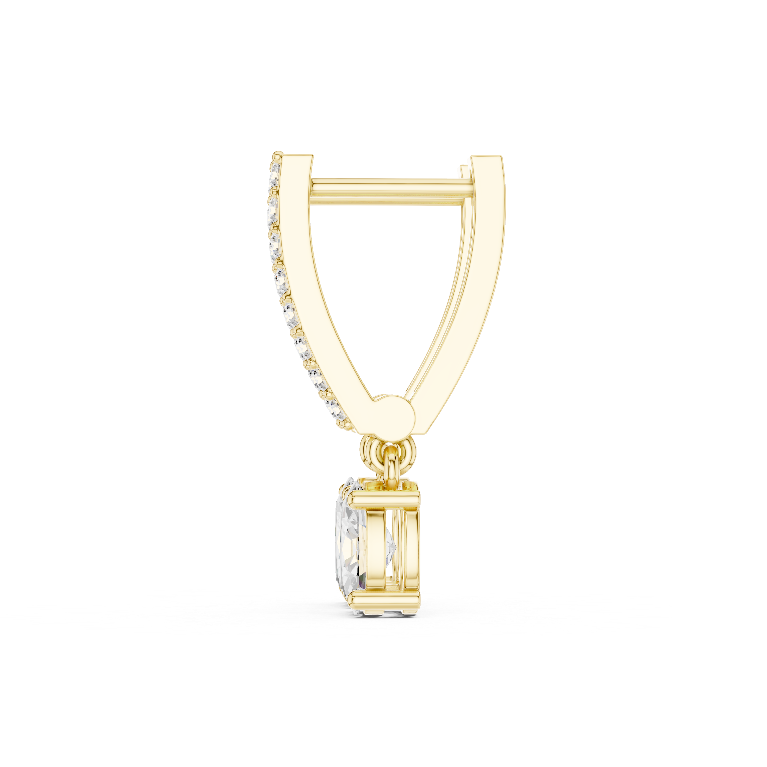 Cordelia Solitaire Earring