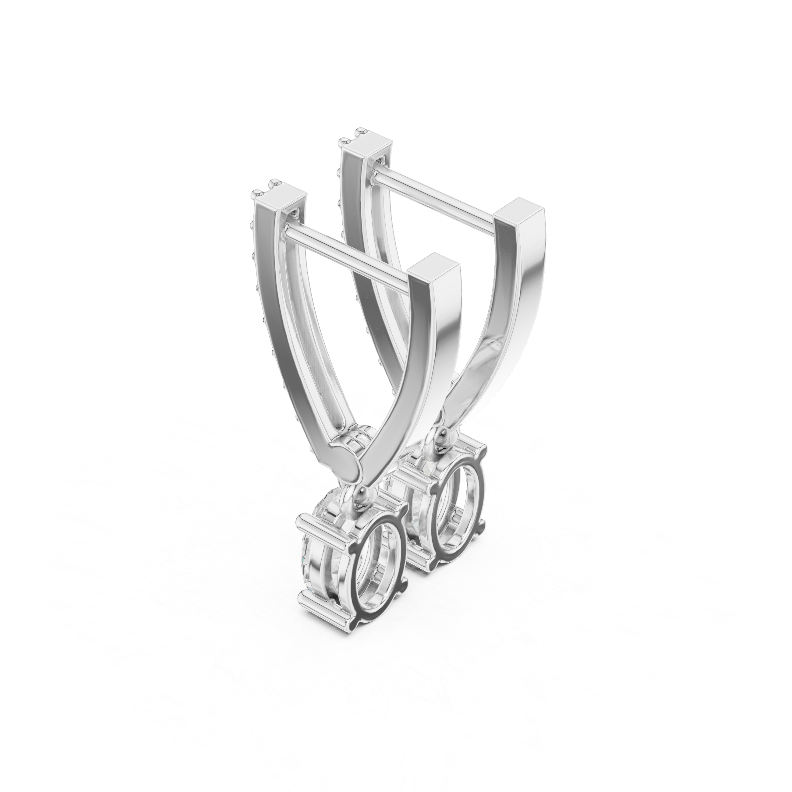 Cordelia Solitaire Earring