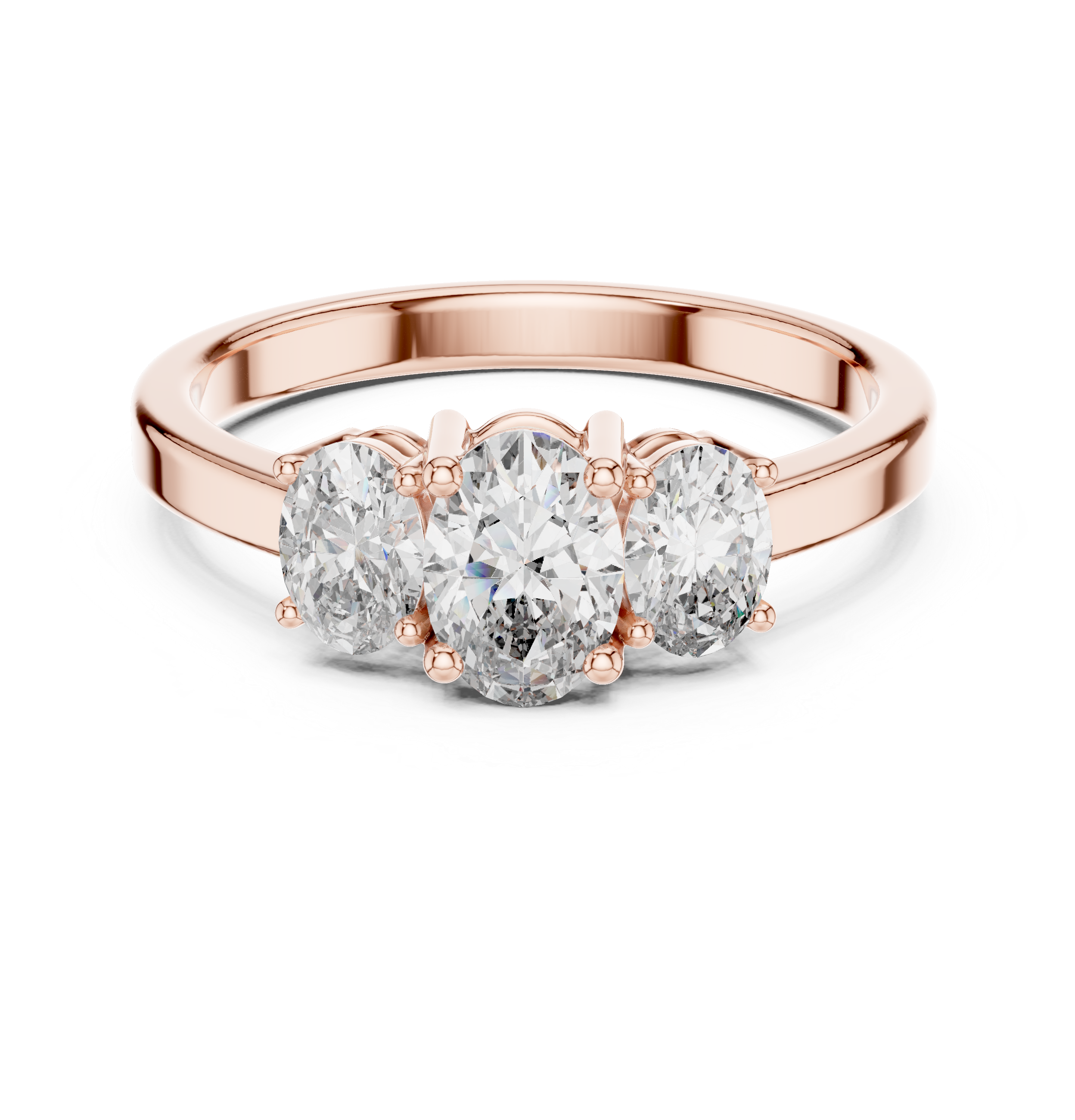 Mireille Three Stone Ring