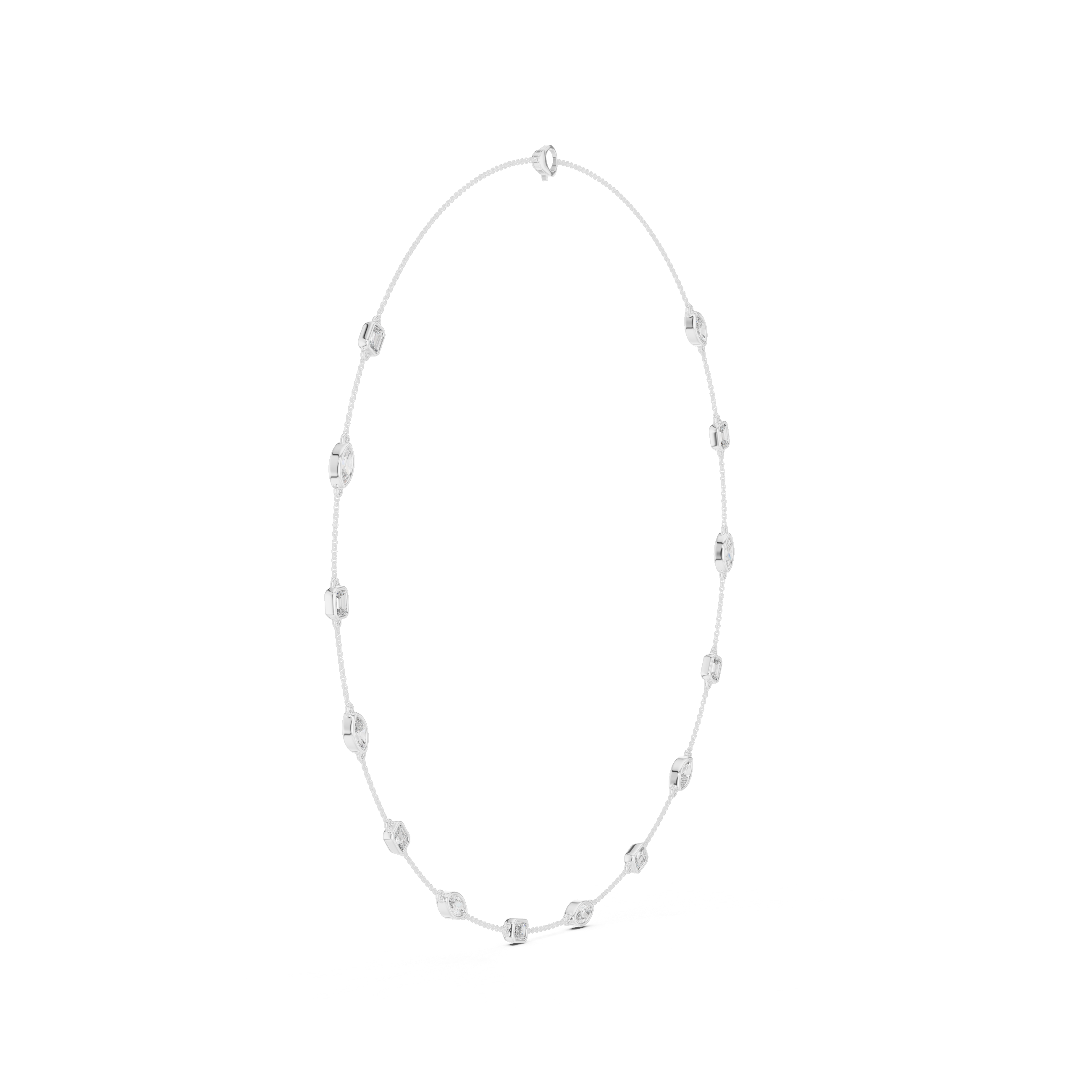 Rosa Diamond Necklace