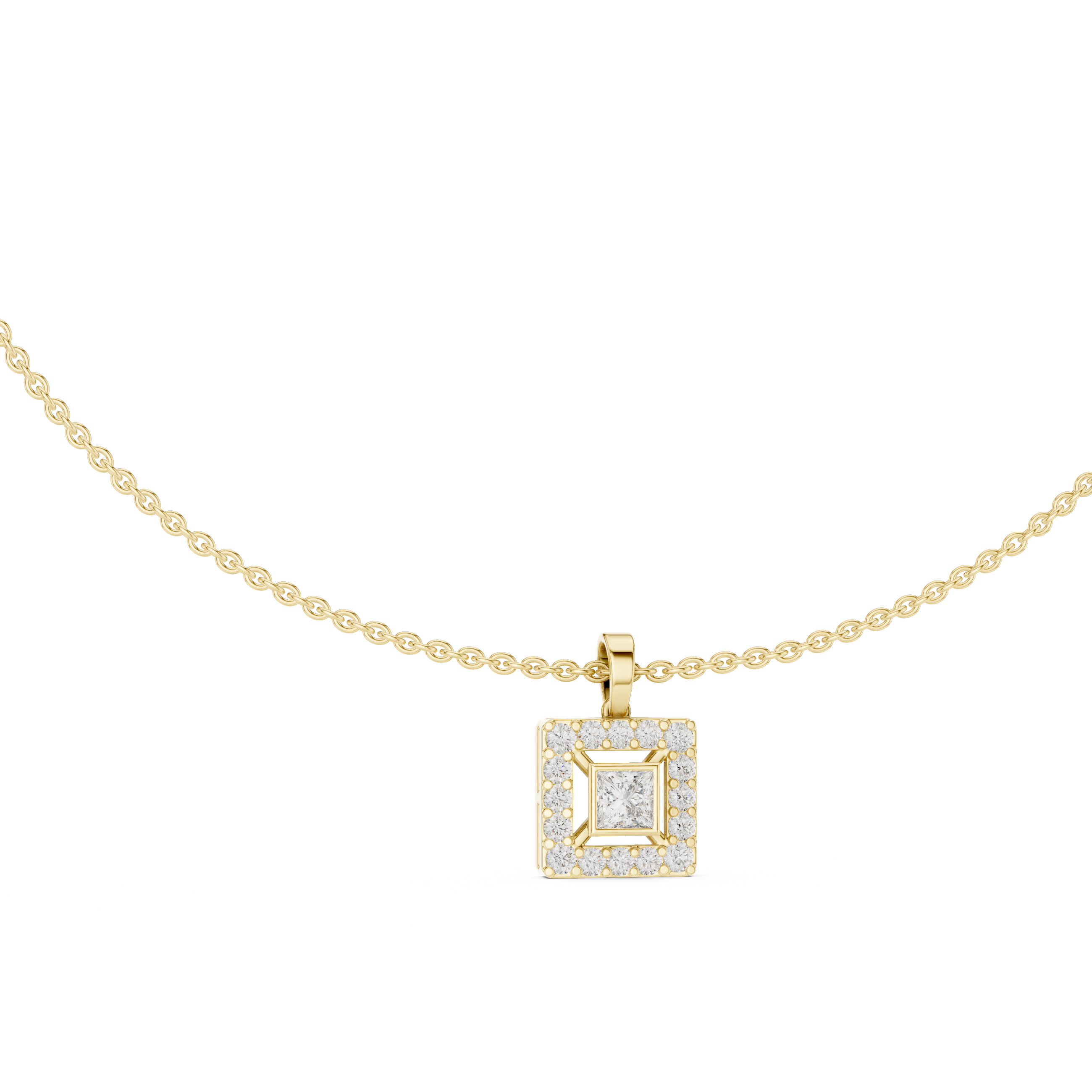 Flora Solitaire Pendant