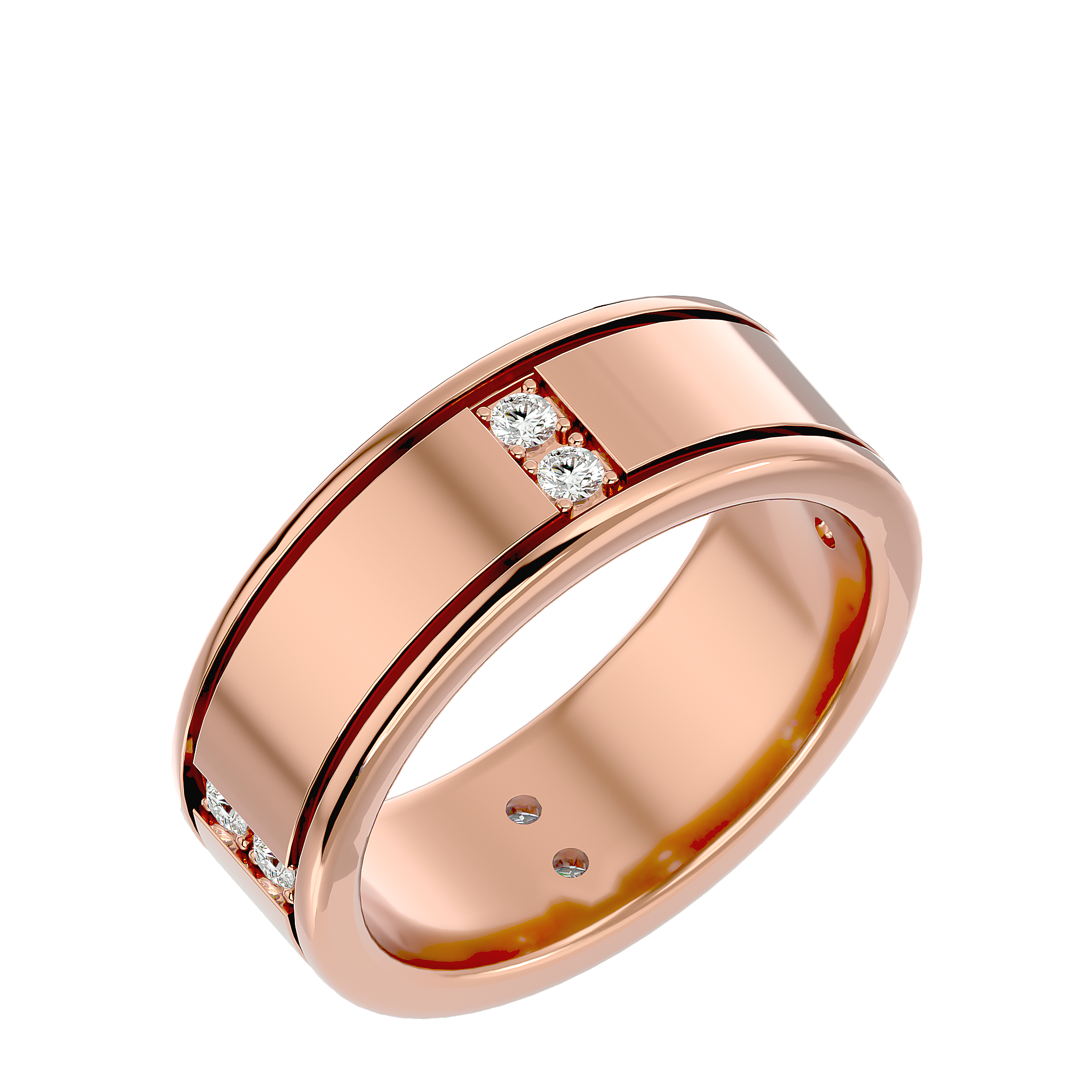 Frederick Mens Studded Ring