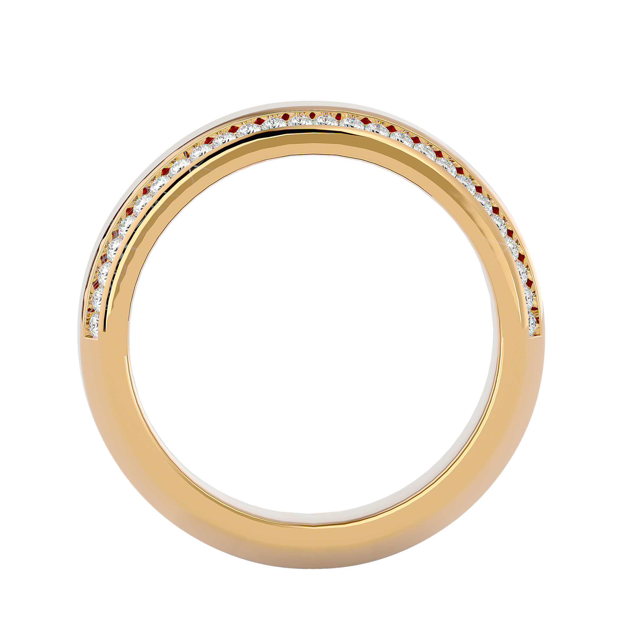Vega Mens Studded Ring
