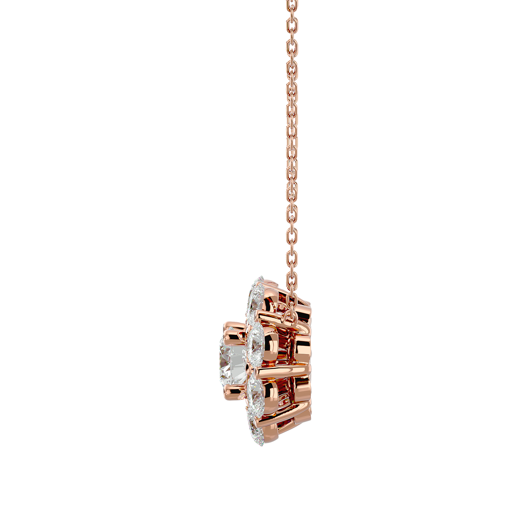 Brigitte Solitaire Pendant