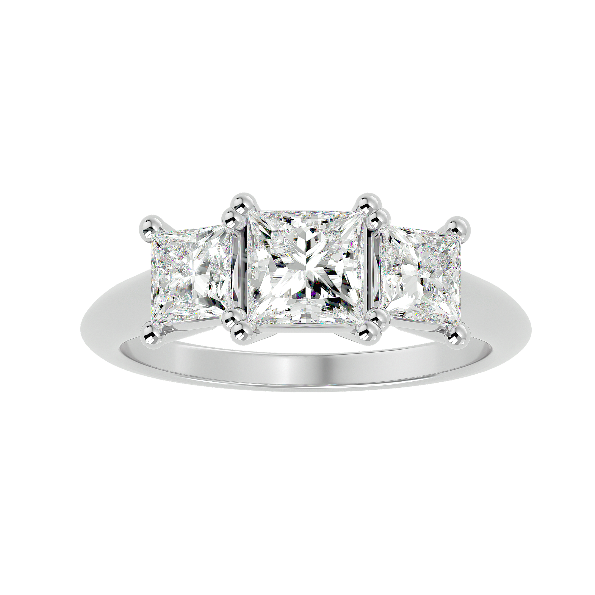 Natalia Three Stone Ring