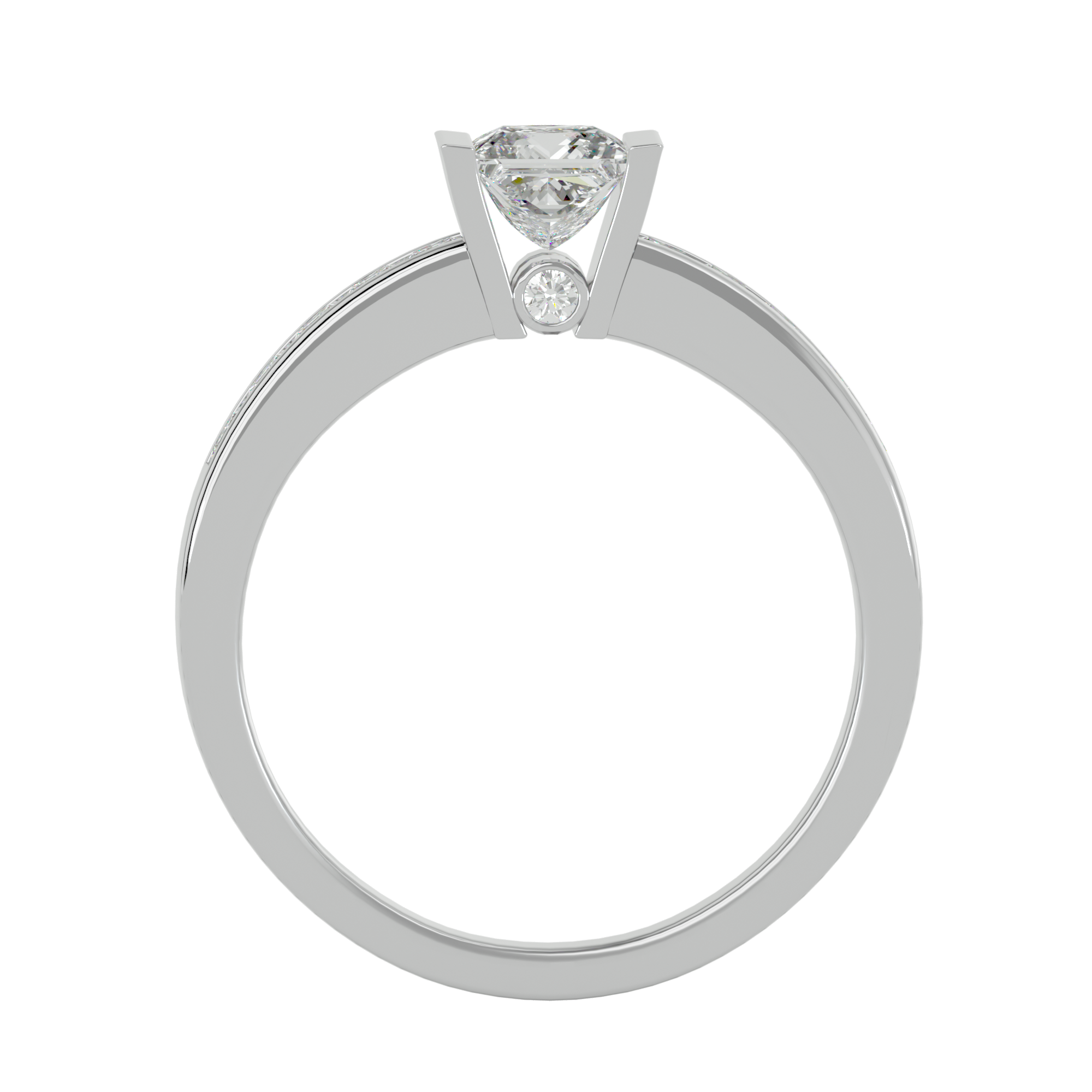 Omega Solitaire Ring