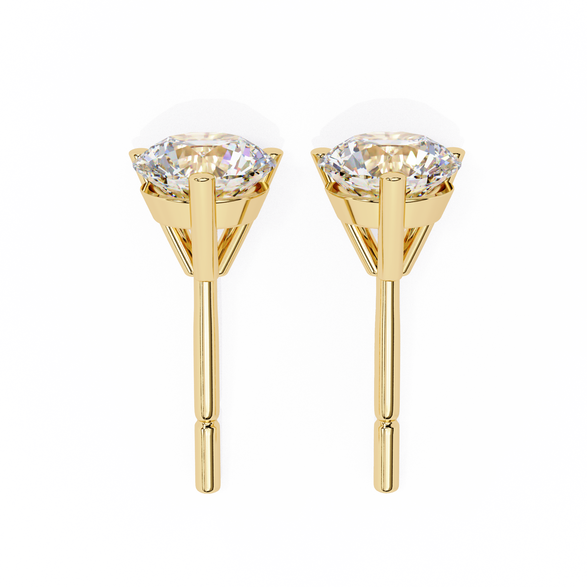 Claire Solitaire Earring