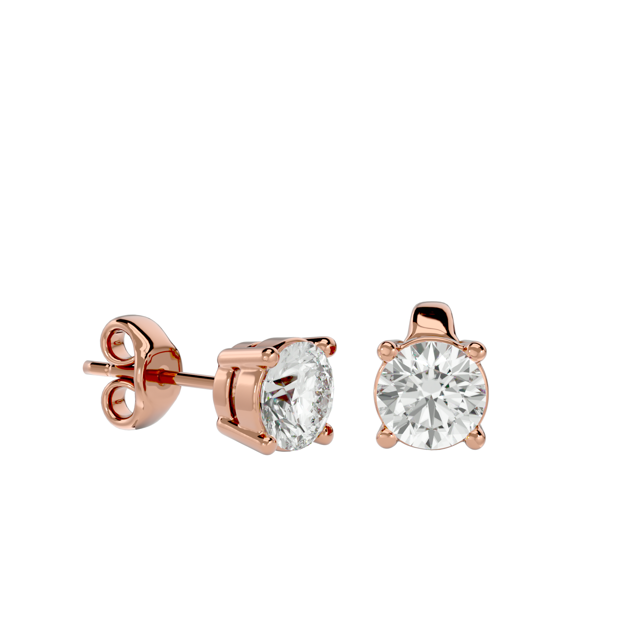 Ava Solitaire Earring