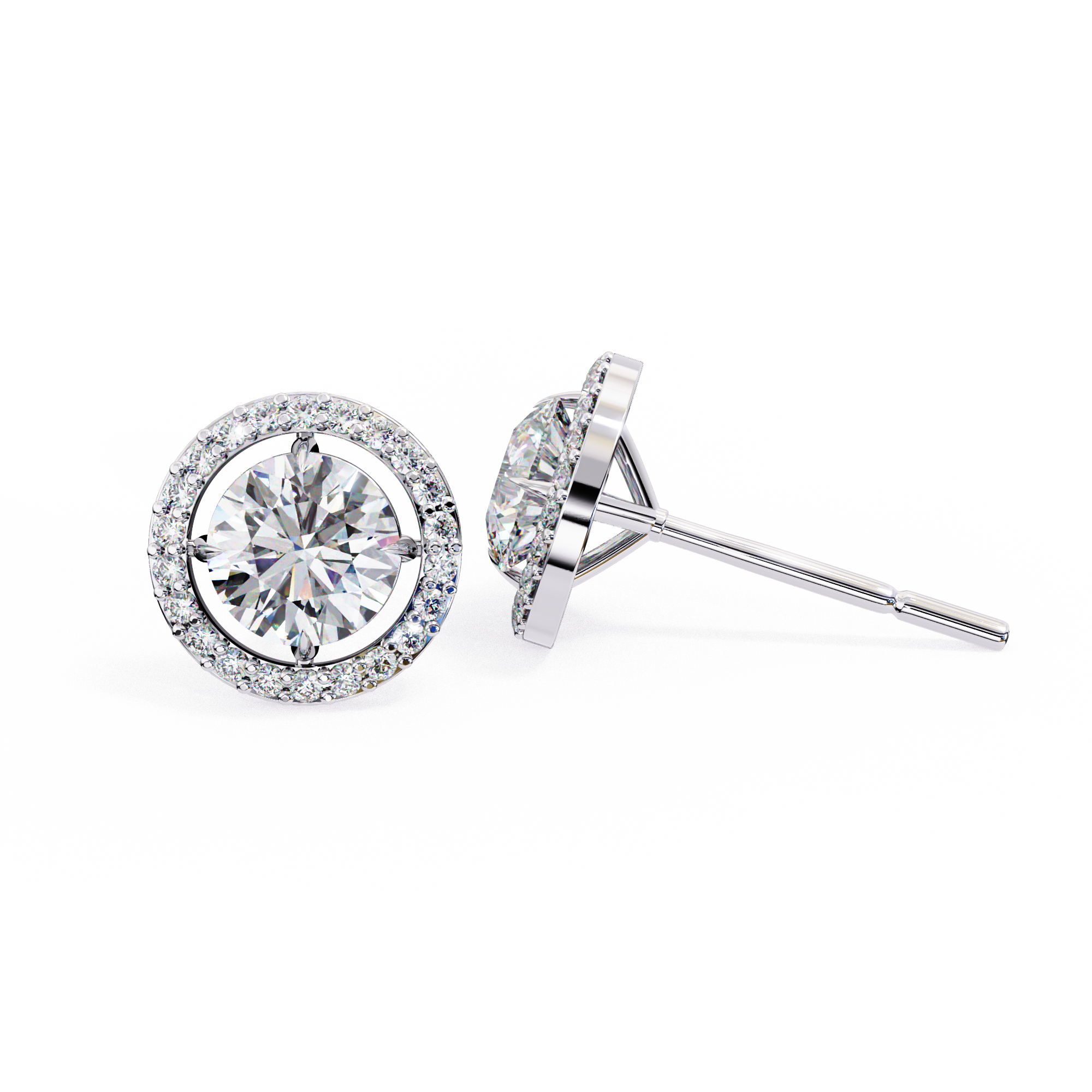 Lorelei Solitaire Earring