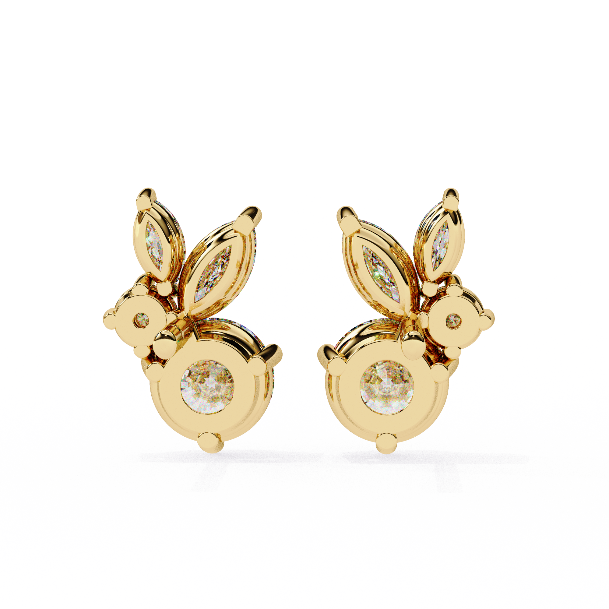 Camille Solitaire Earring