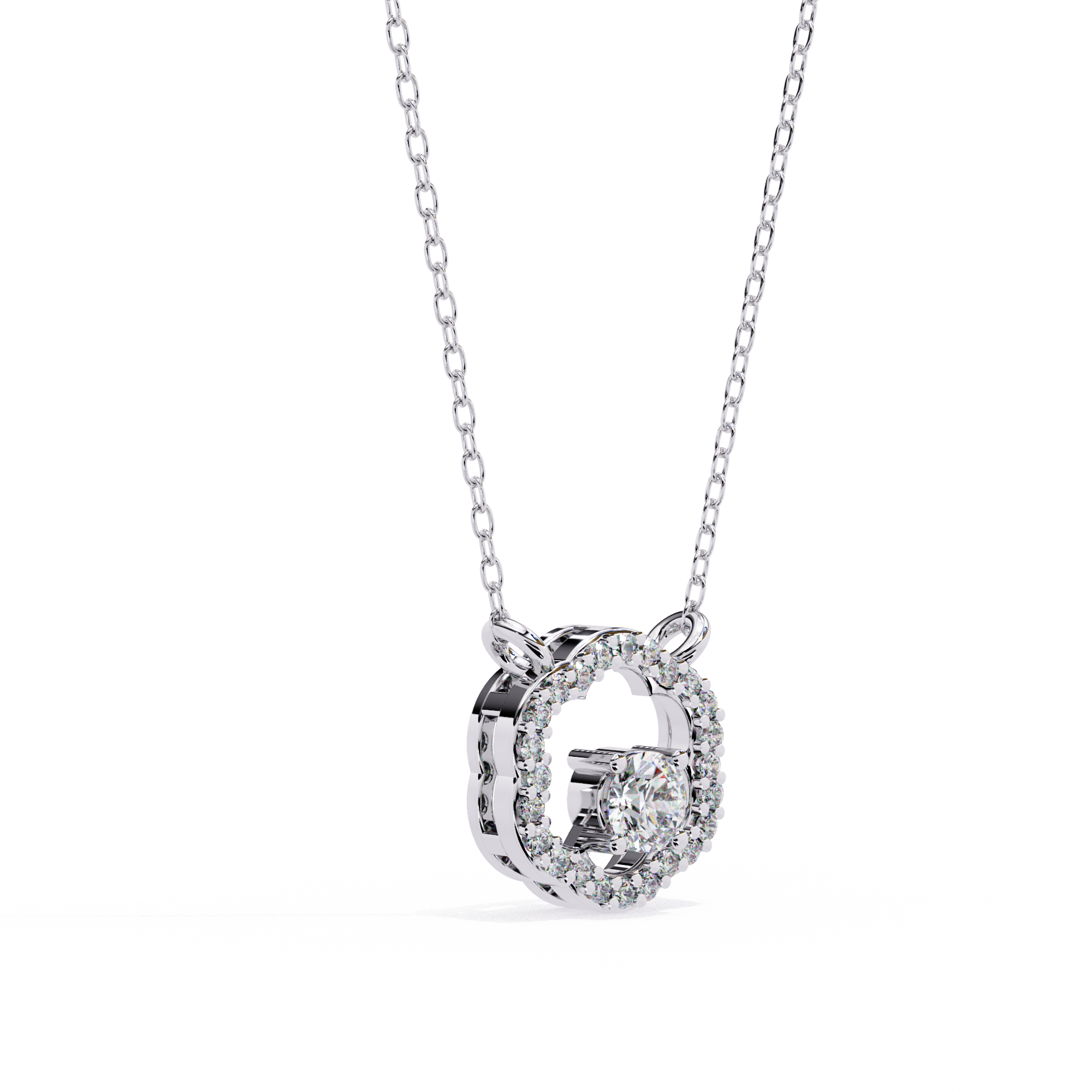 Zainab Solitaire Pendant
