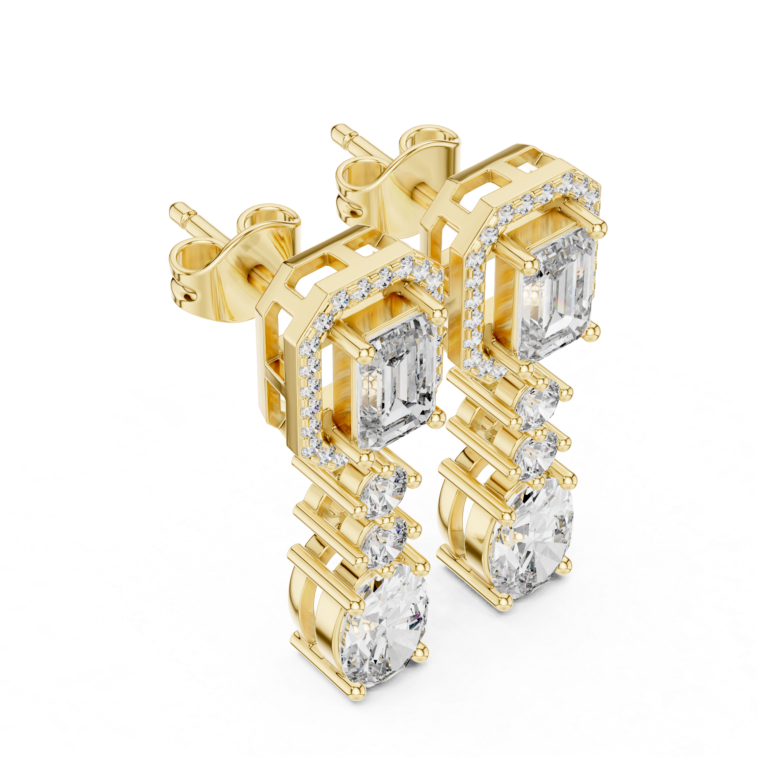 Mason Diamond Earring