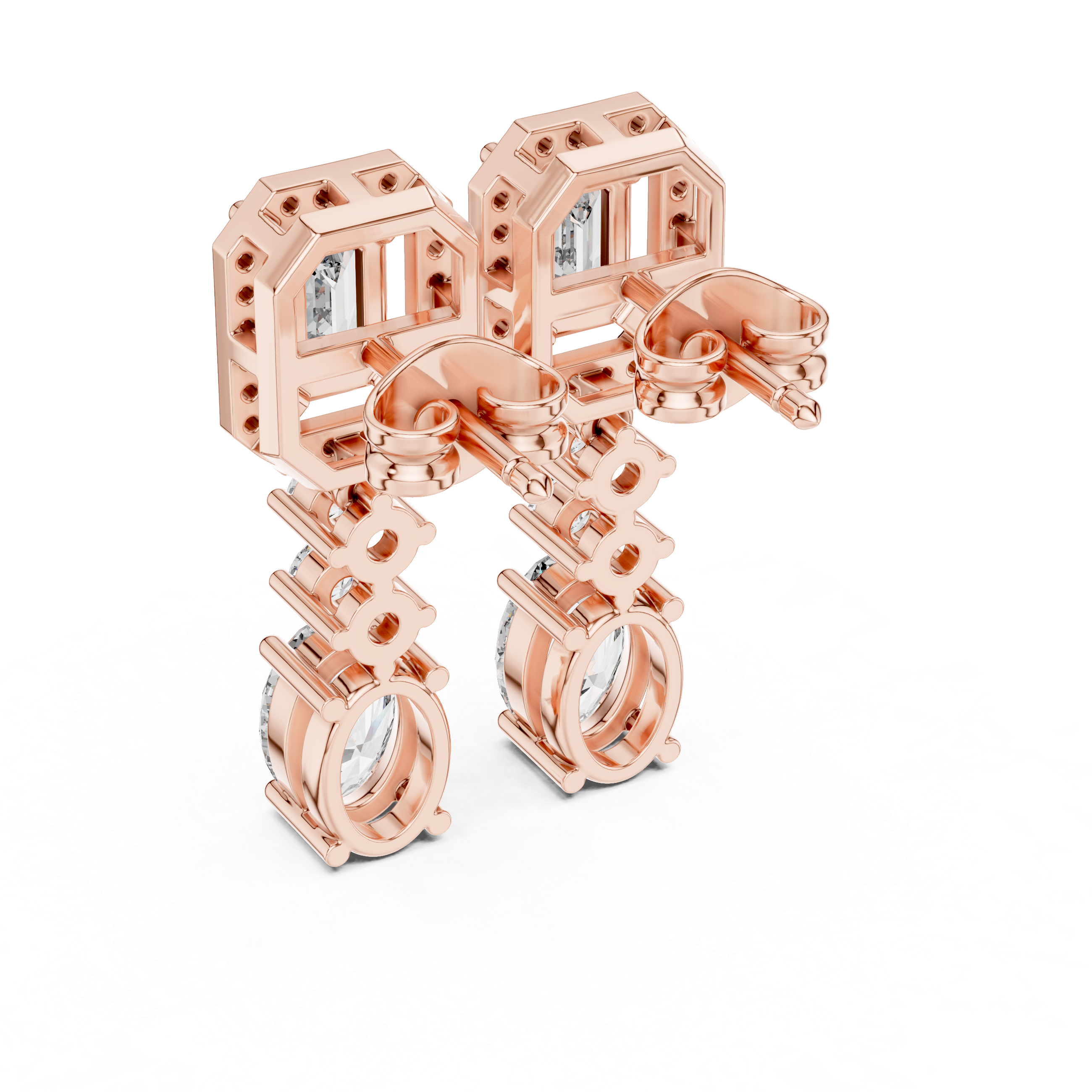 Mason Diamond Earring