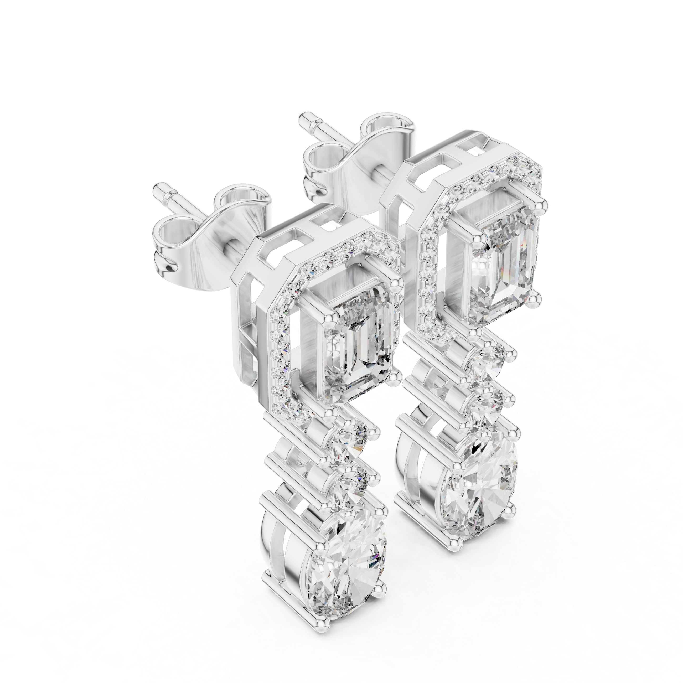 Mason Diamond Earring