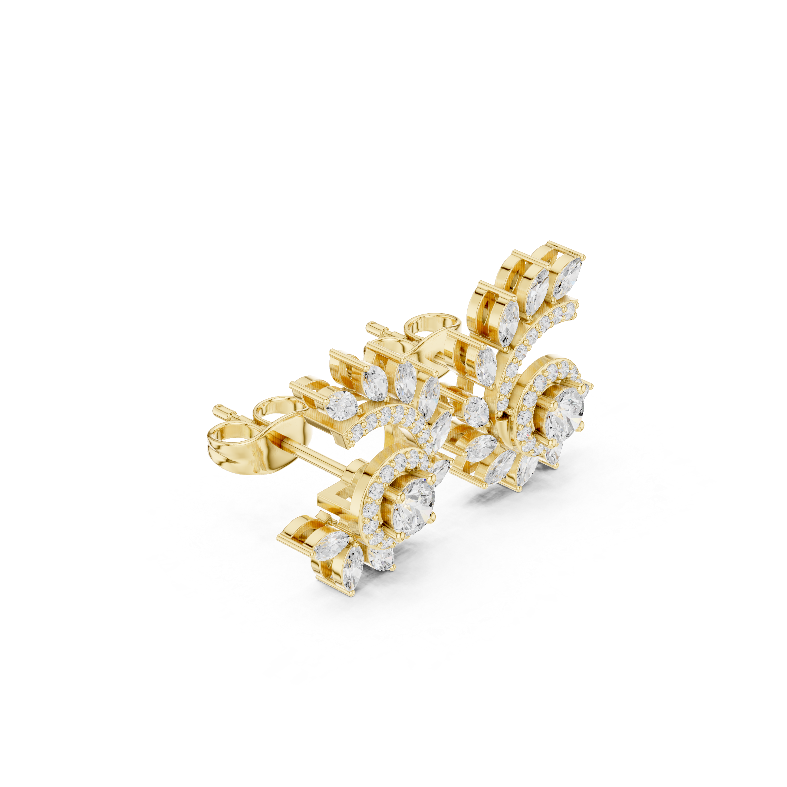 Samantha Solitaire Earring