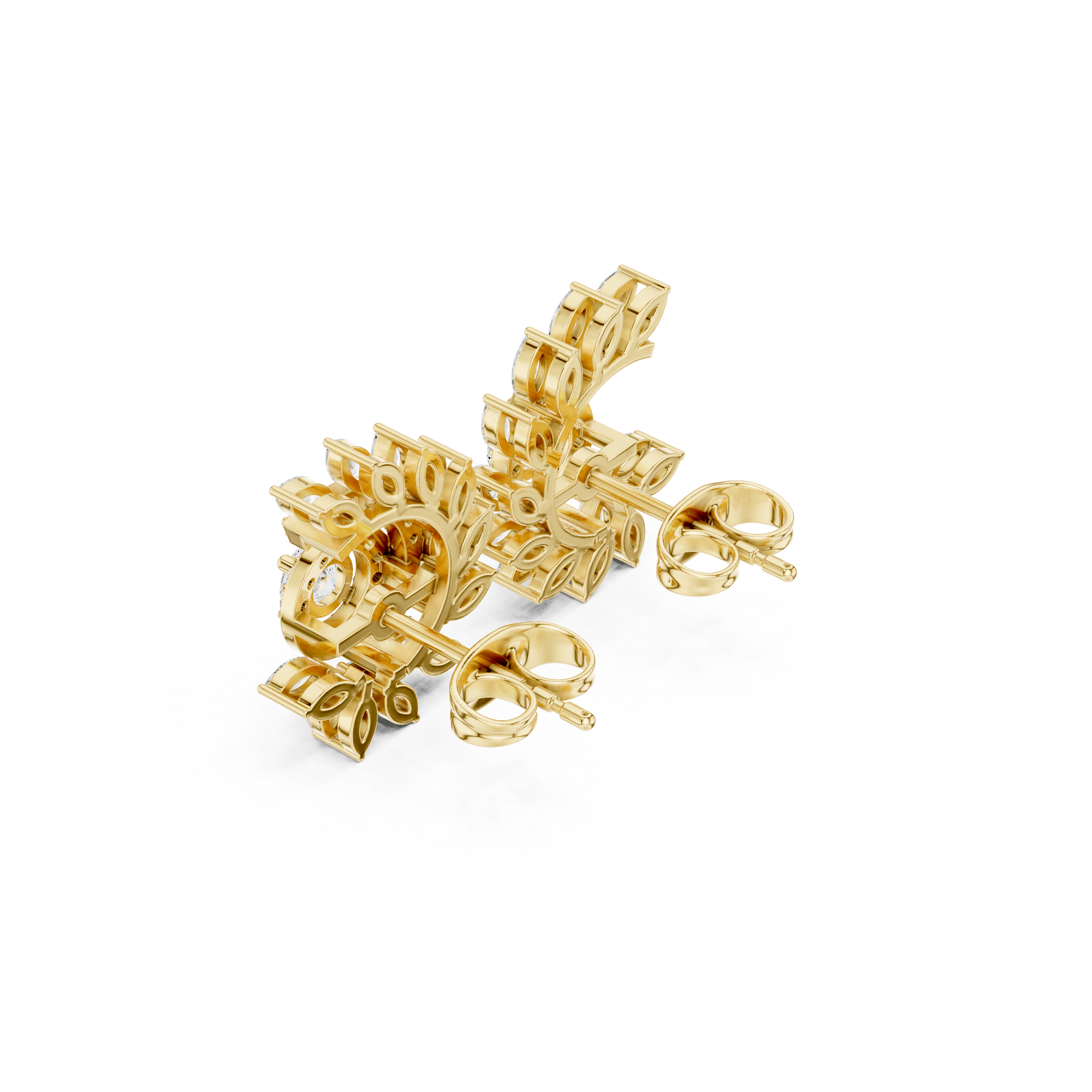 Samantha Solitaire Earring