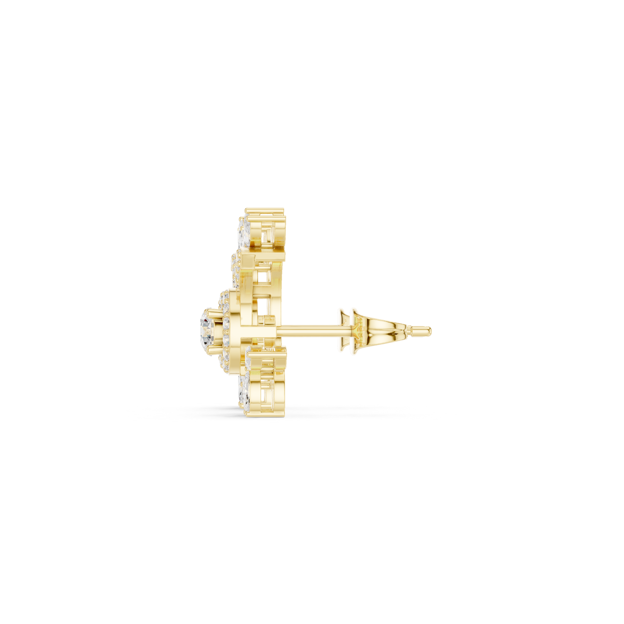 Samantha Solitaire Earring