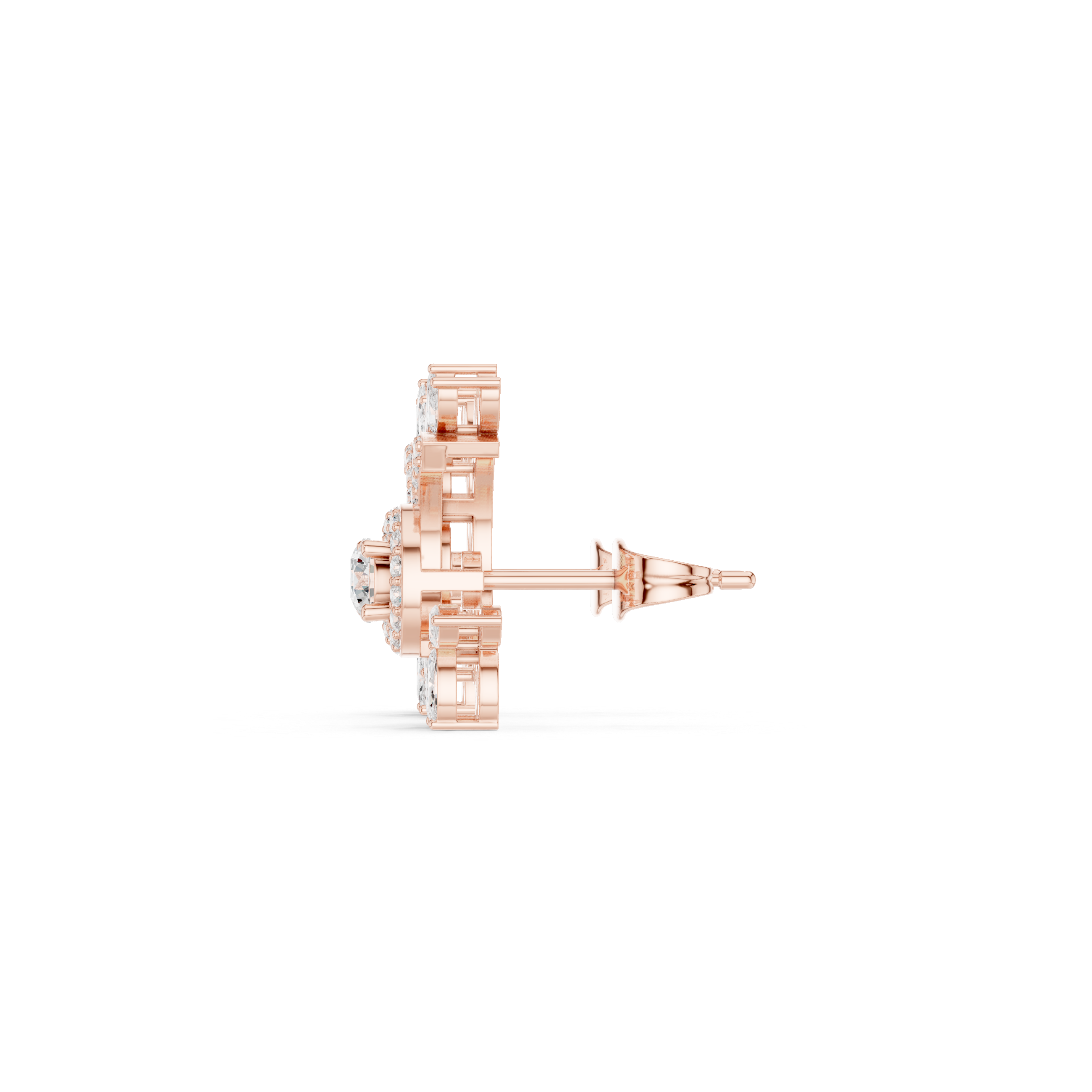 Samantha Solitaire Earring