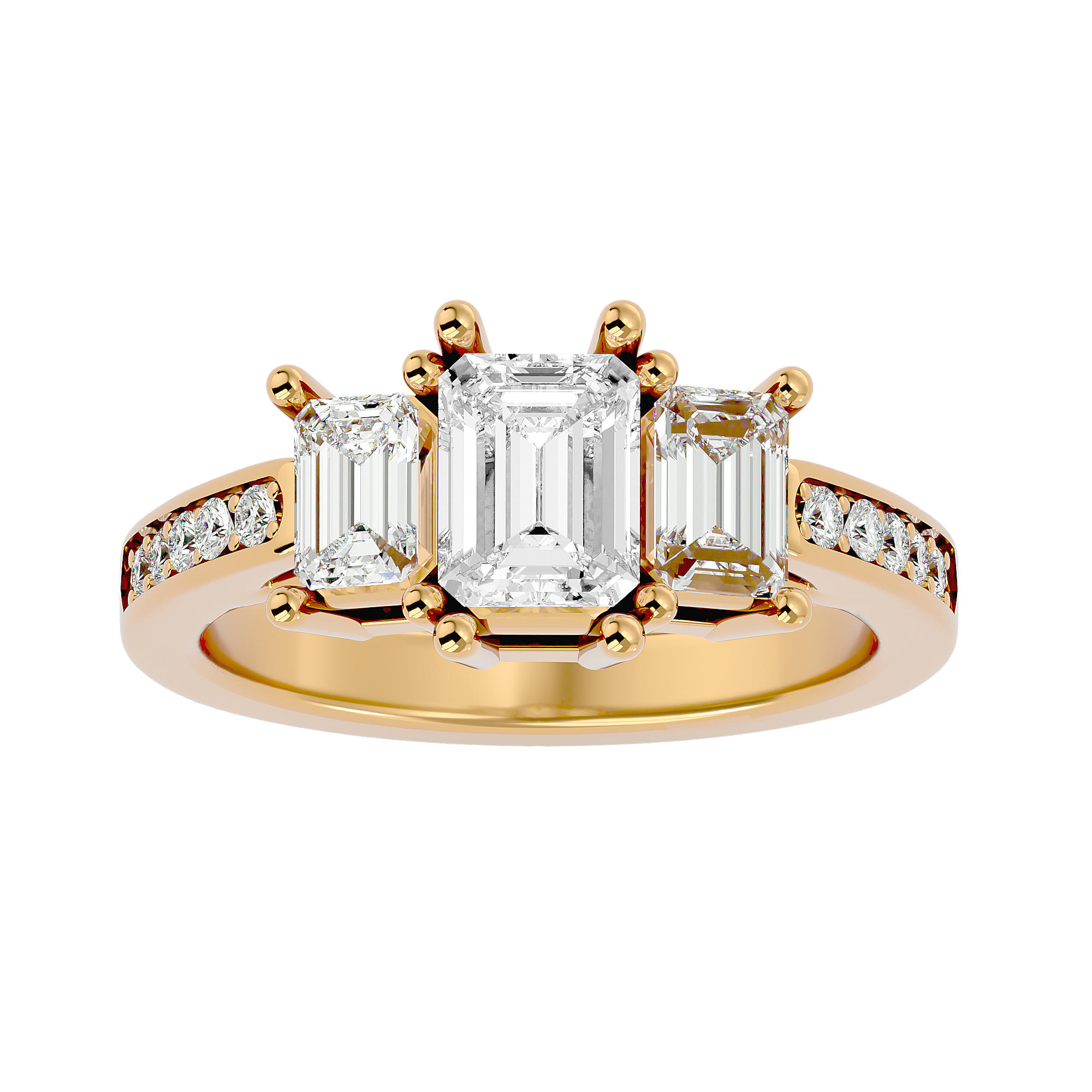 Penelope Three Sone Ring