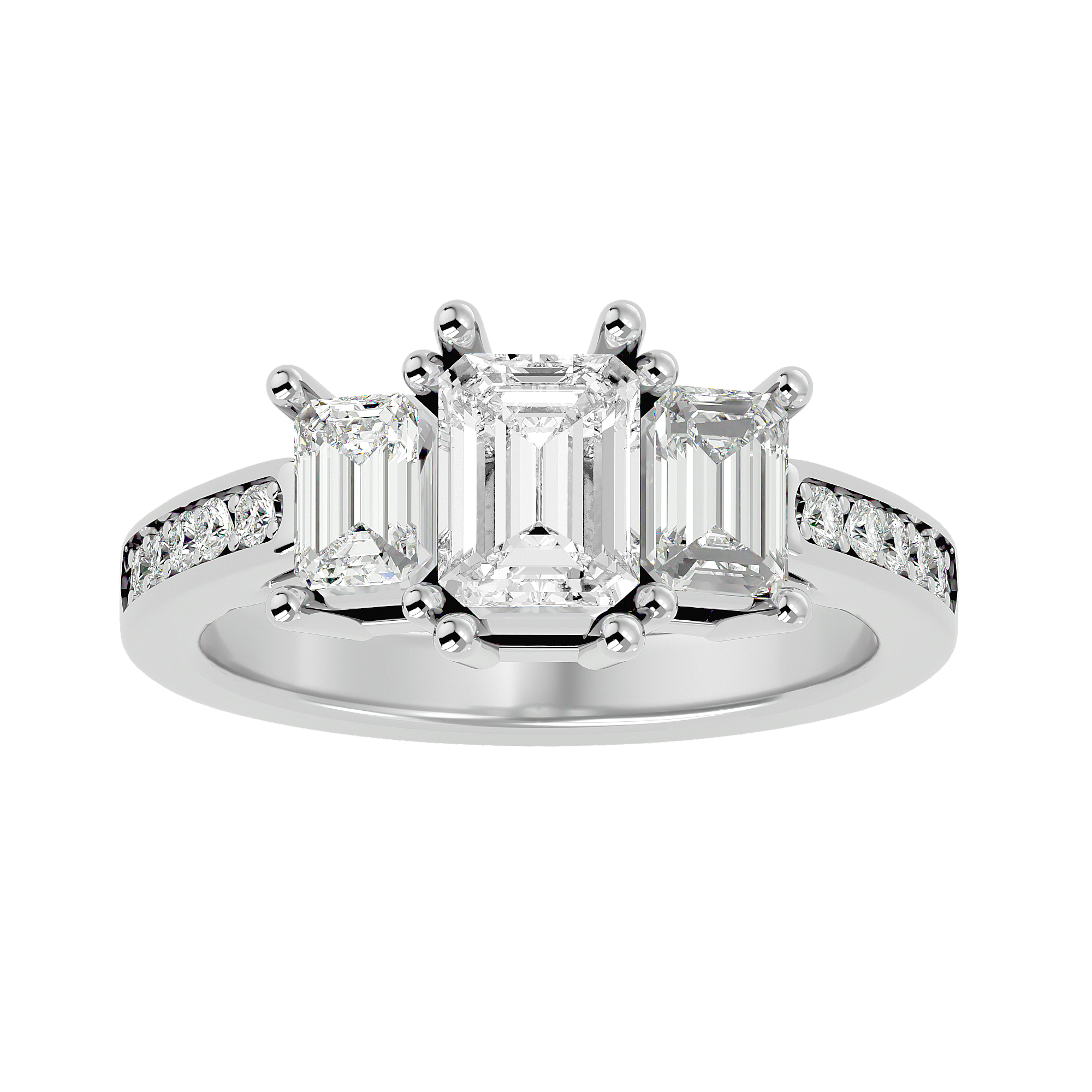 Penelope Three Sone Ring