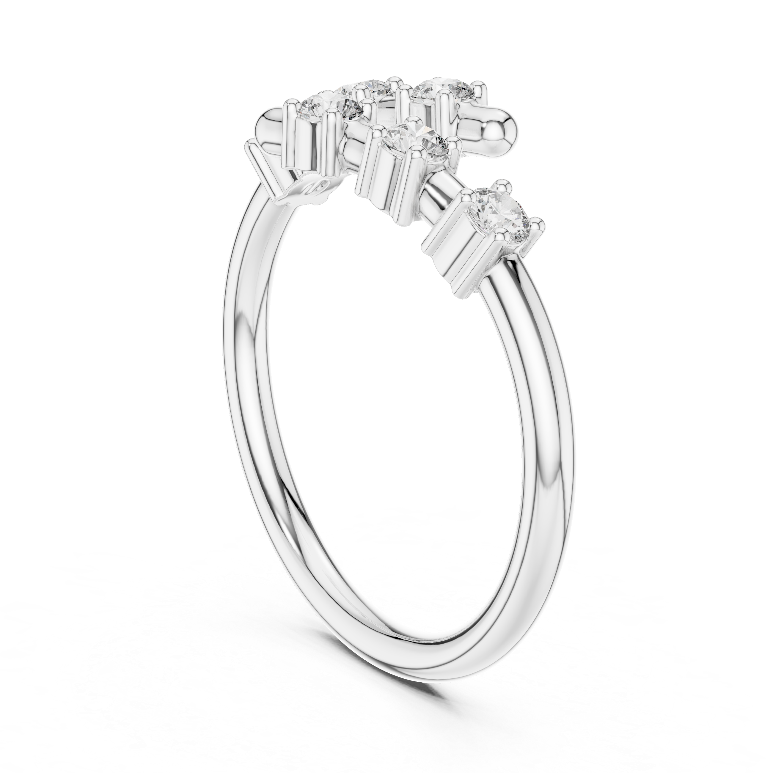 Alpha Diamond Ring