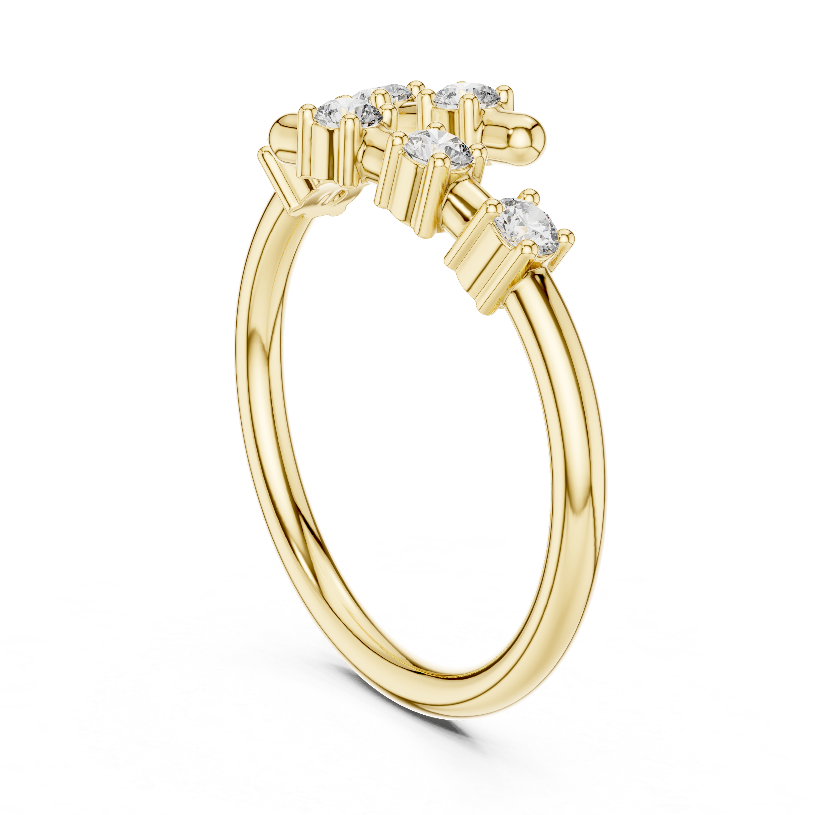 Alpha Diamond Ring