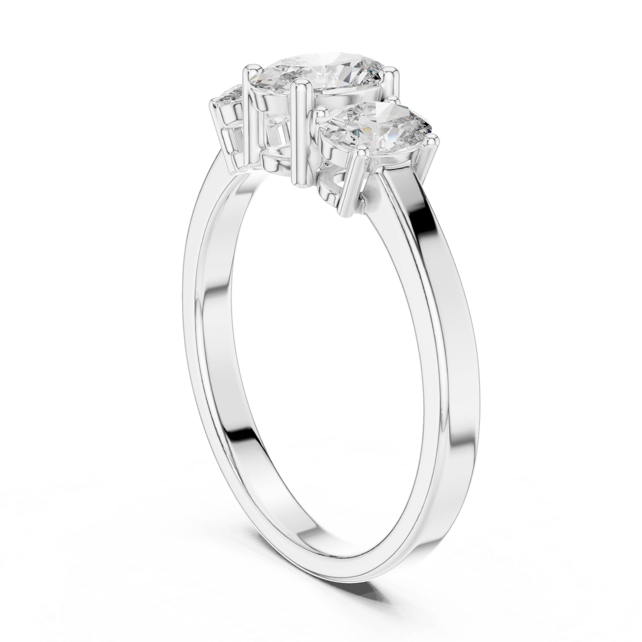 Mireille Three Stone Ring