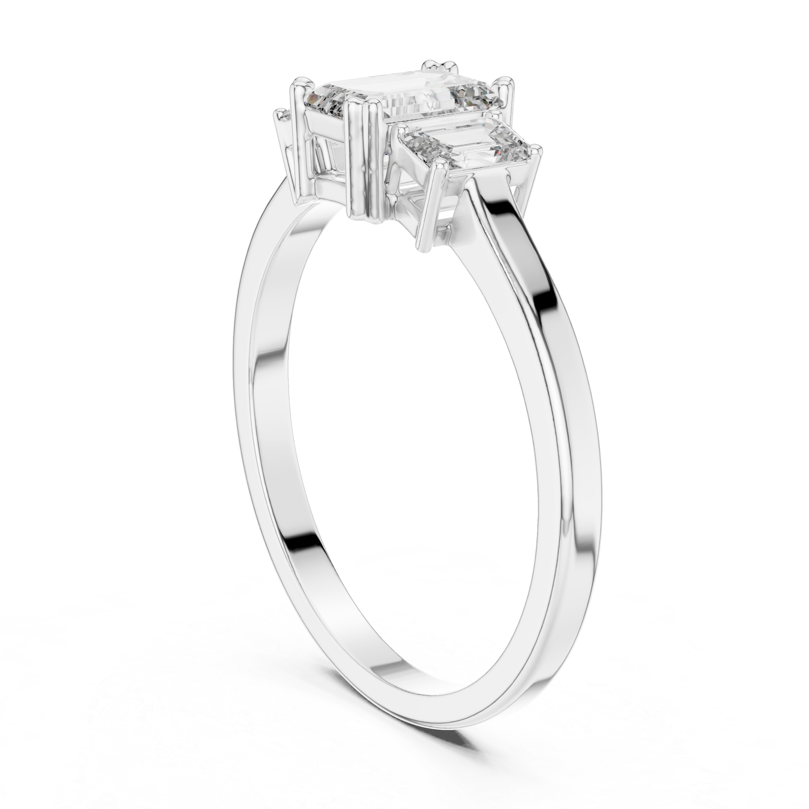 Odette Three Sone Ring