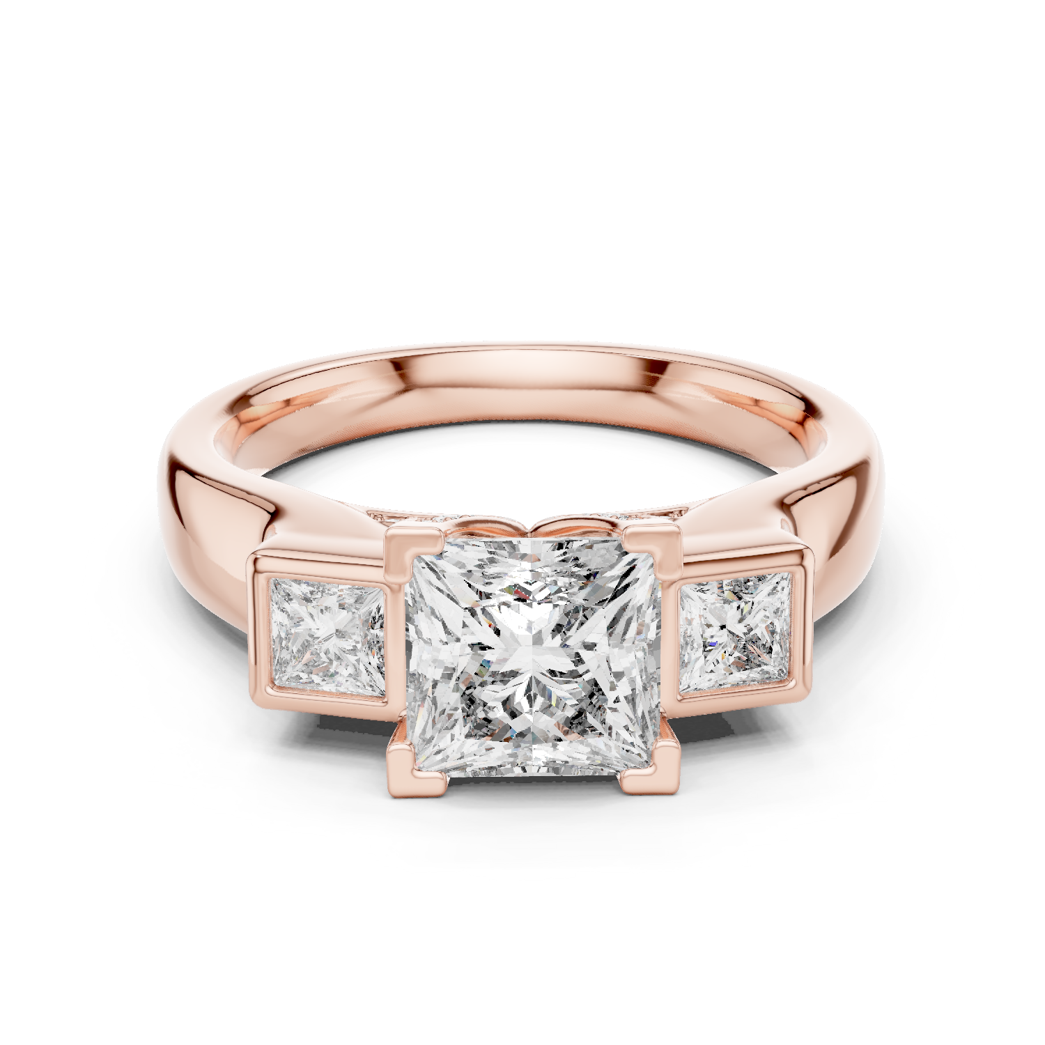 Cosmia Three Sone Ring