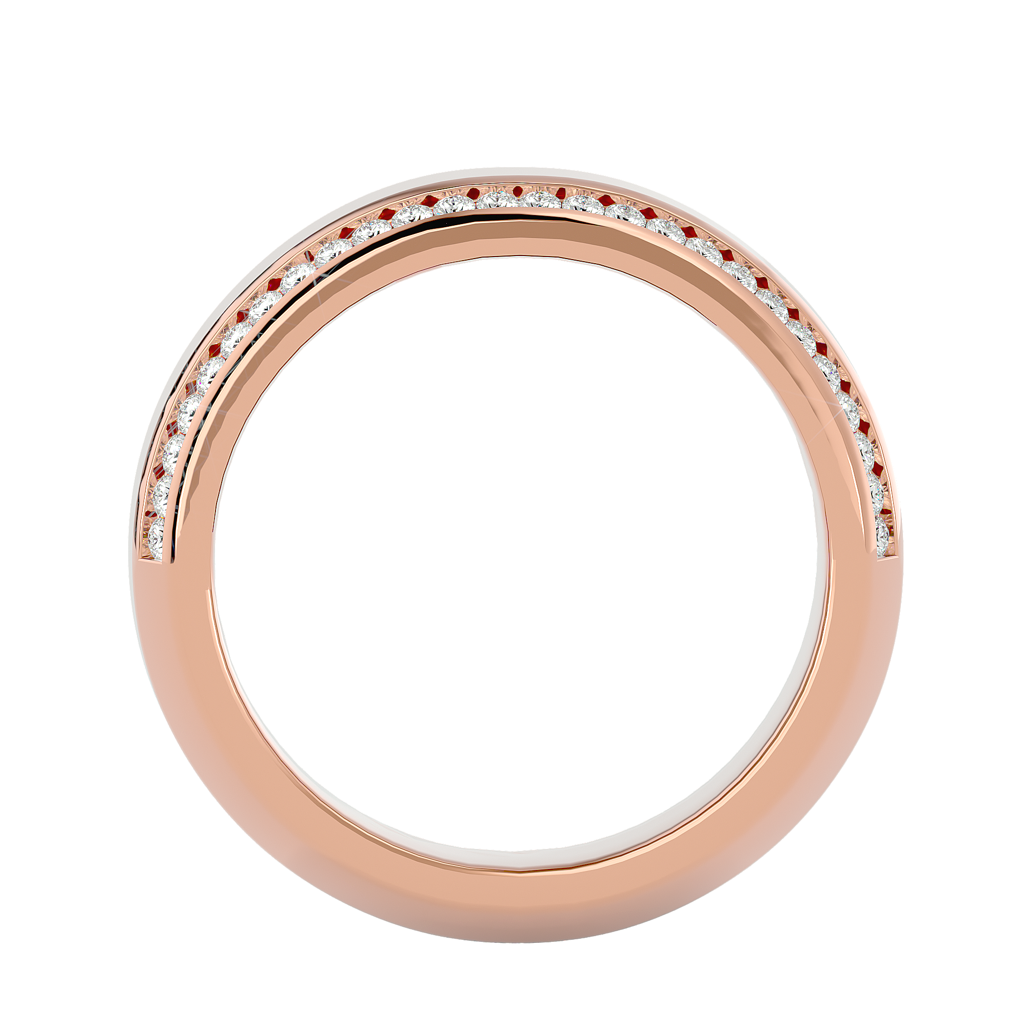 Vega Mens Studded  Ring