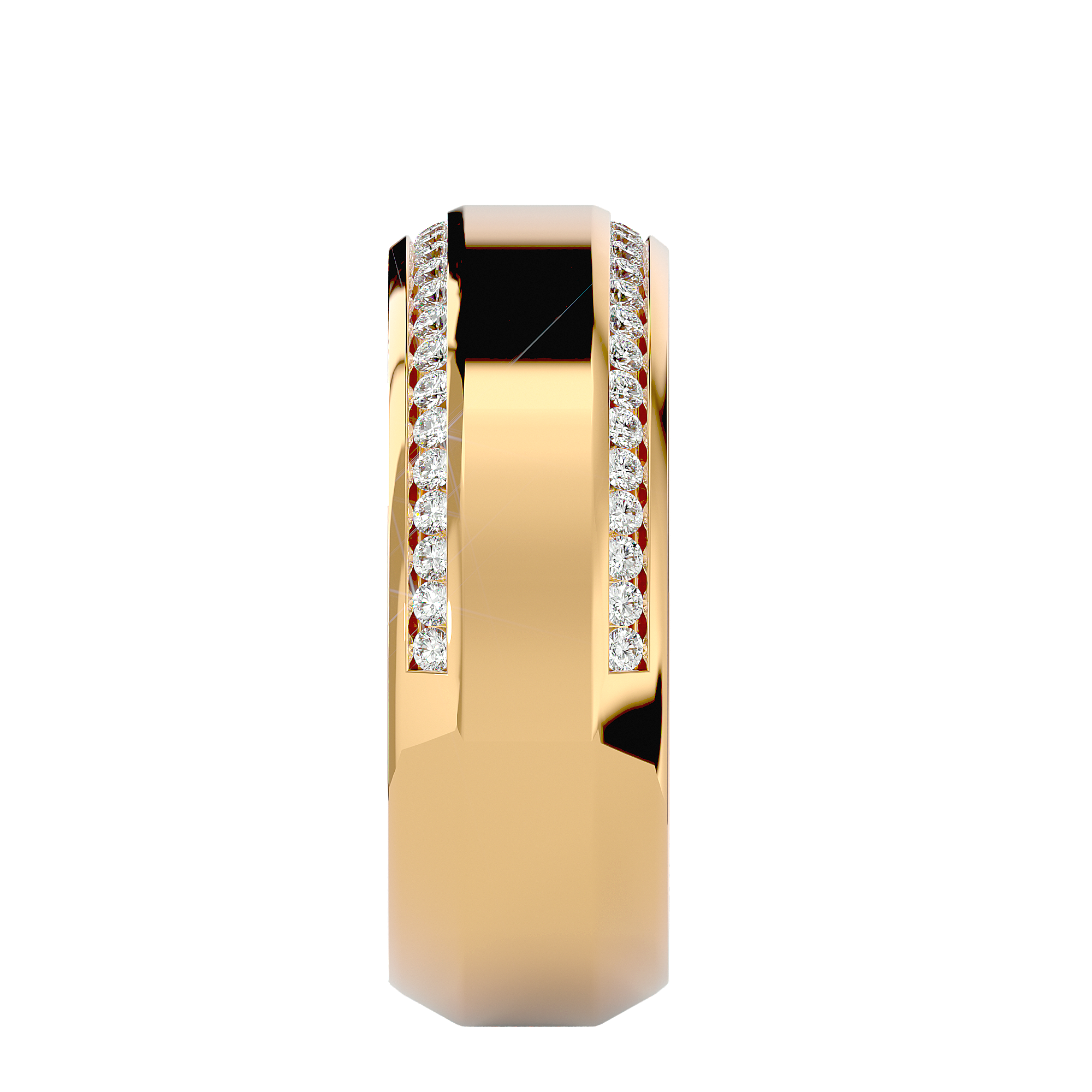 Vega Mens Studded  Ring