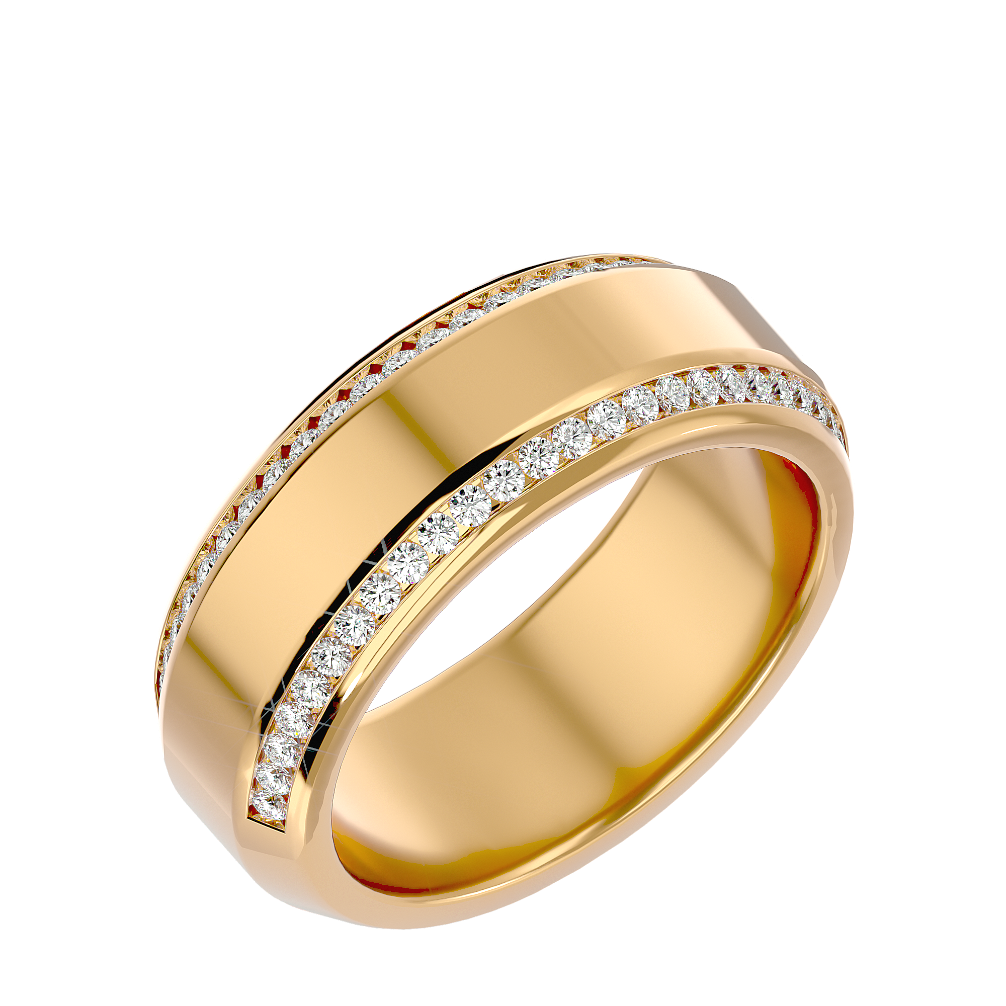 Vega Mens Studded  Ring