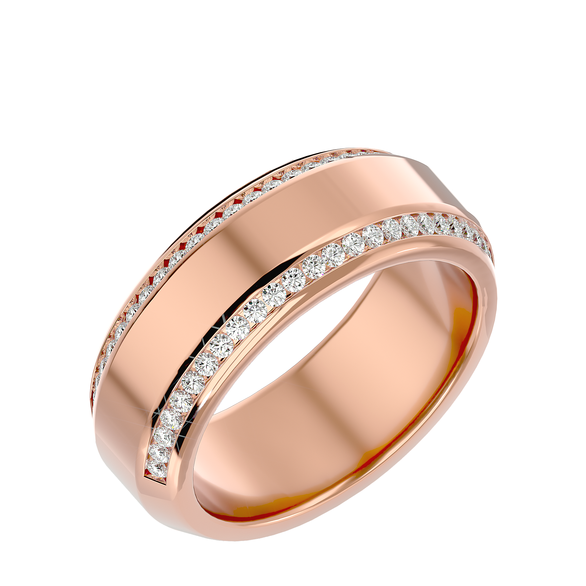 Vega Mens Studded  Ring