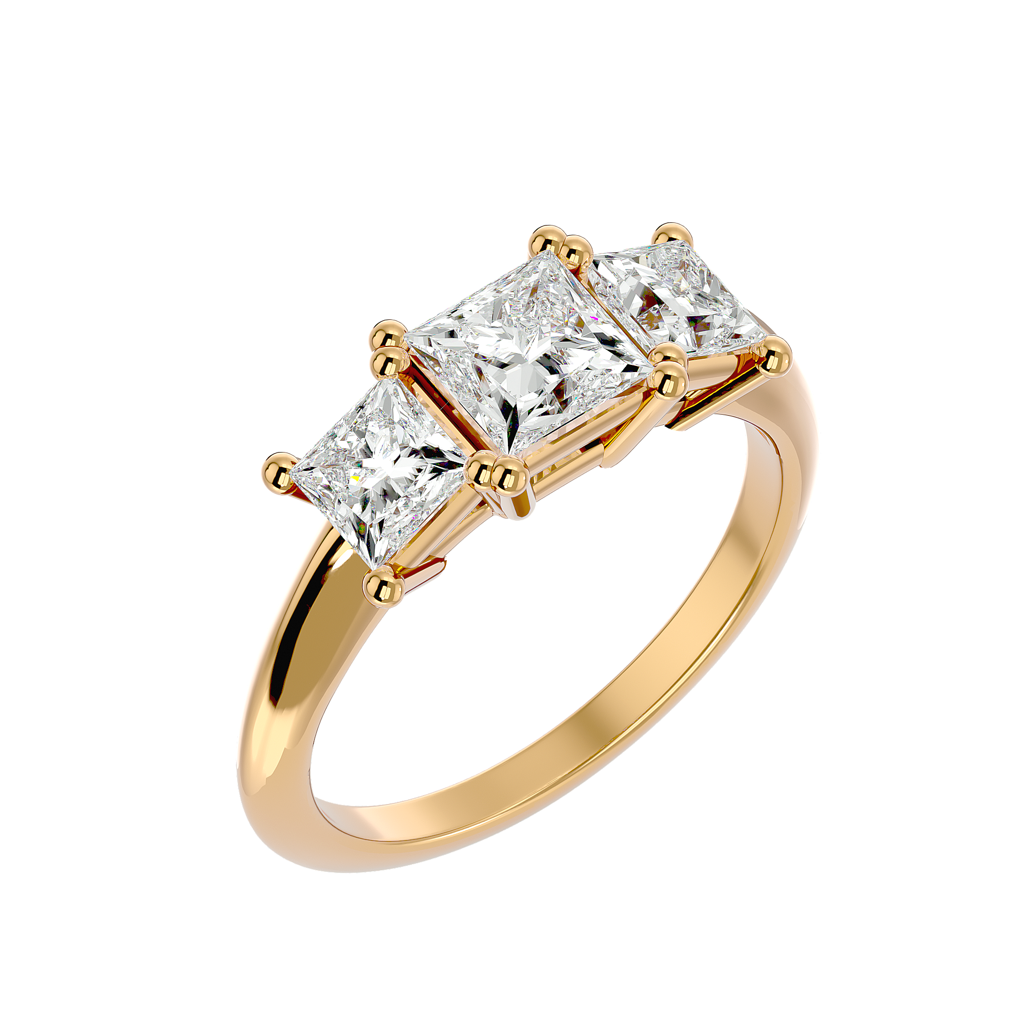 Natalia Three Stone Ring