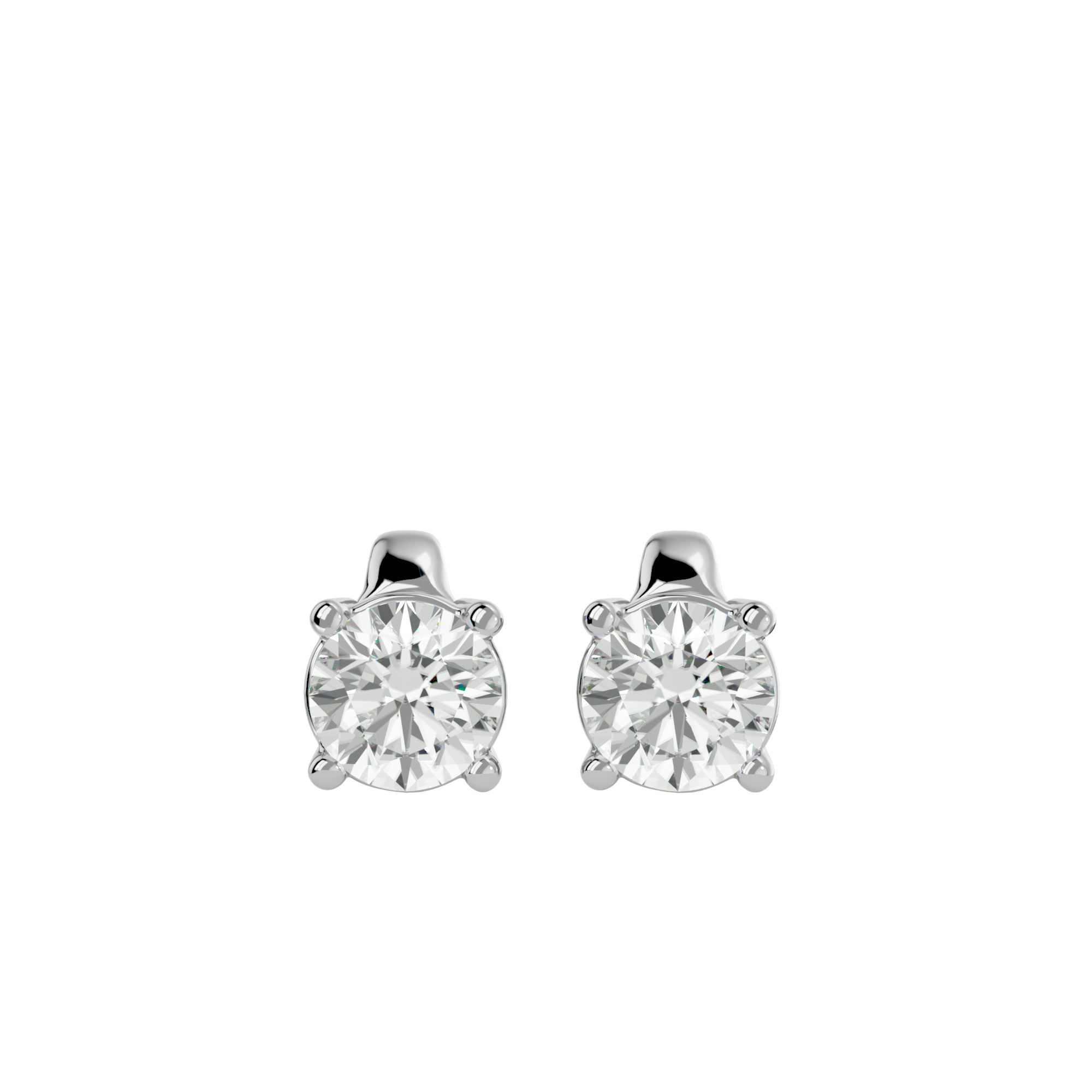 Ava Solitaire Earring