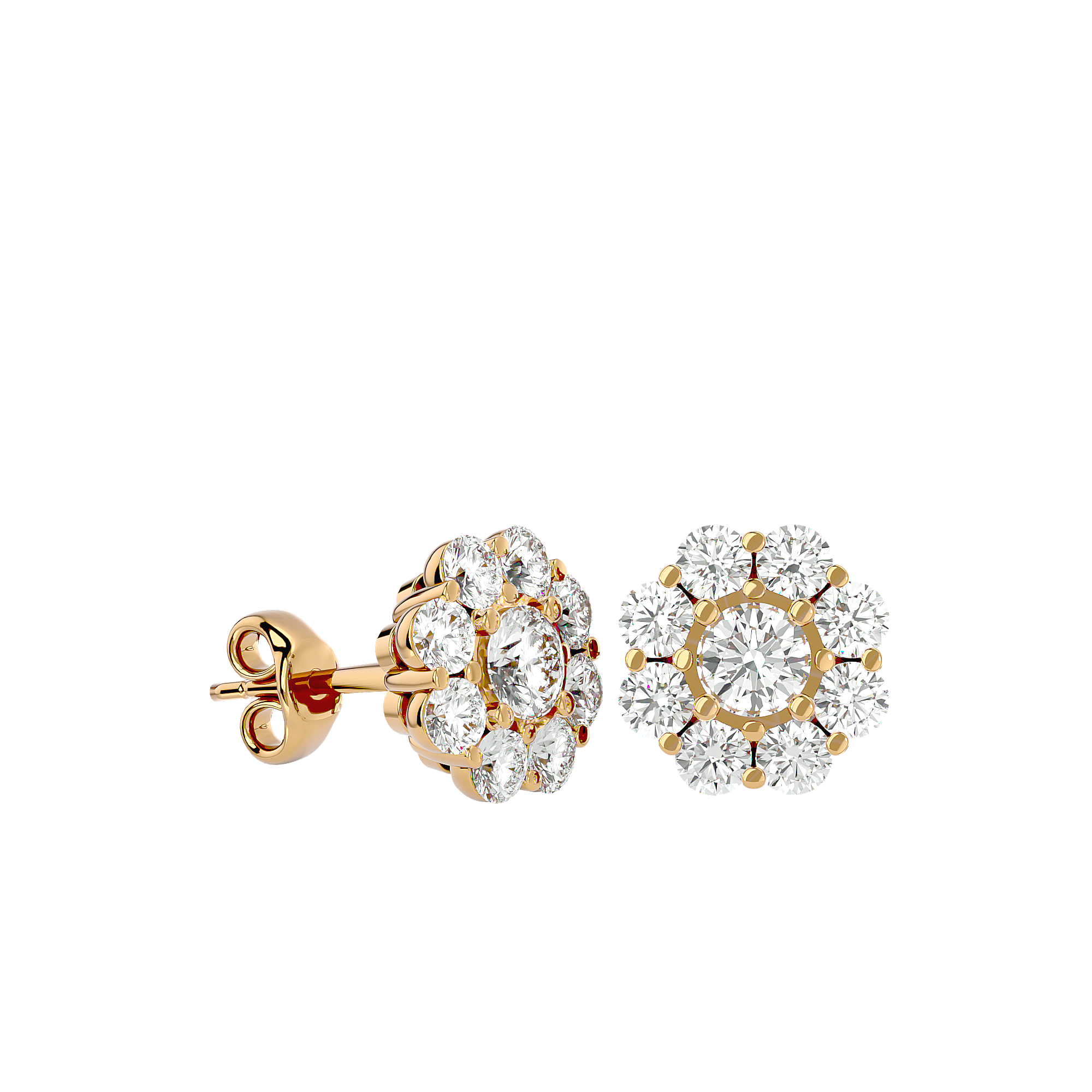 Venessa Solitaire  Earring