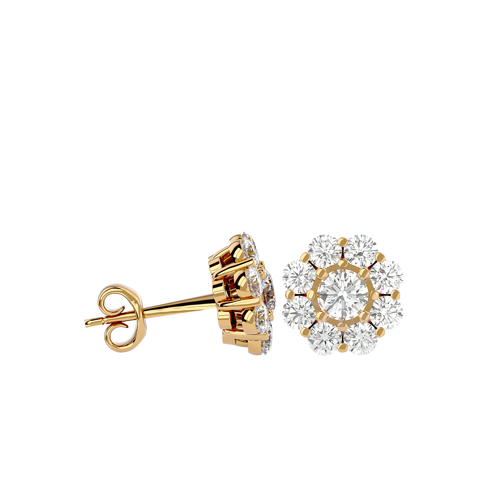 Venessa Solitaire  Earring