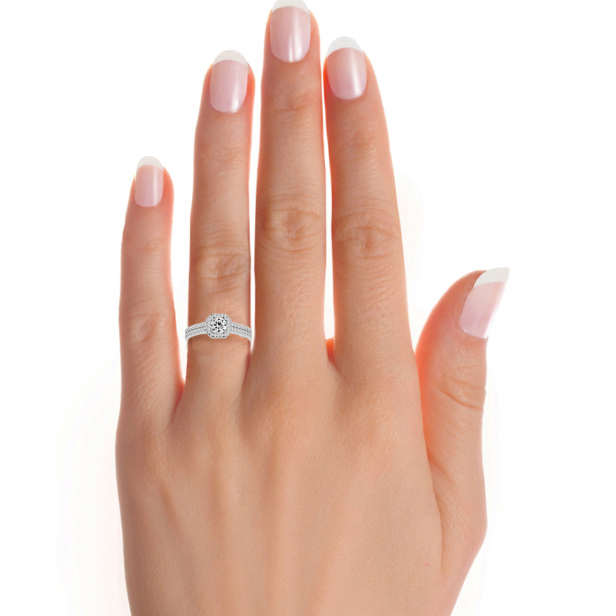 Genevieve Halo Ring