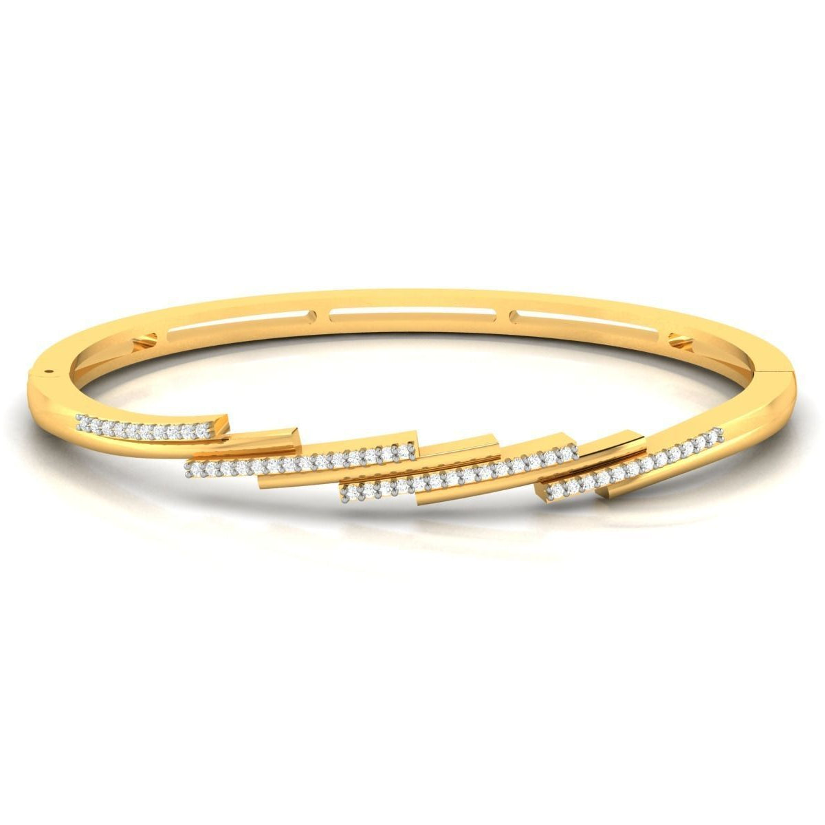 Gwen Diamond Bangle